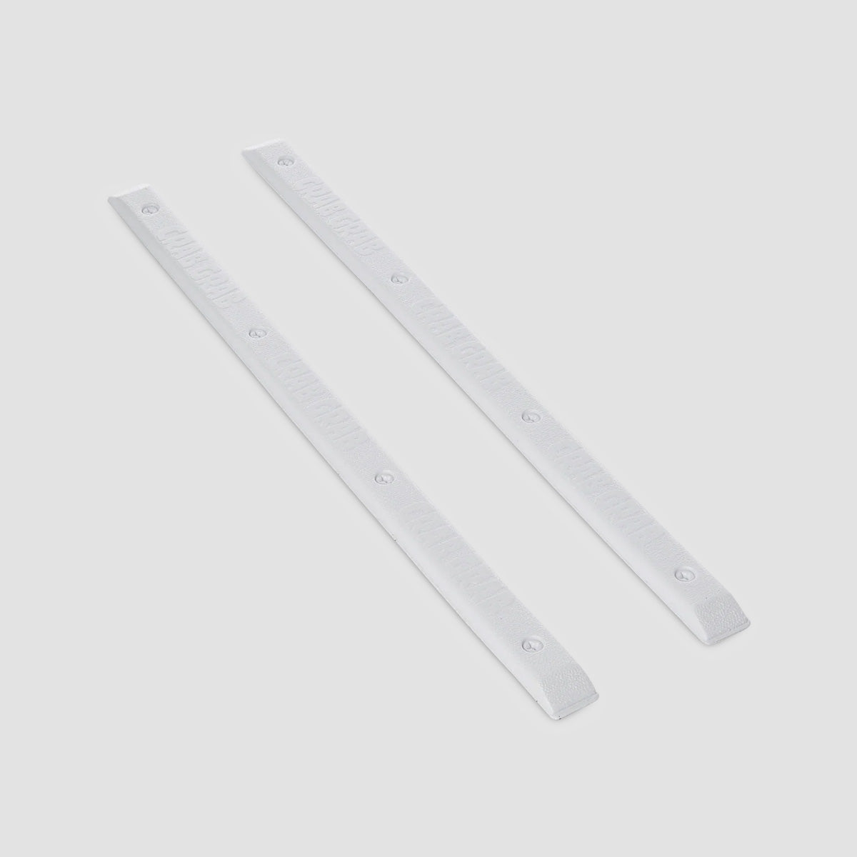 Crab Grab Skate Rails Grab/Stomp Pad (For Snowboards) x2 White