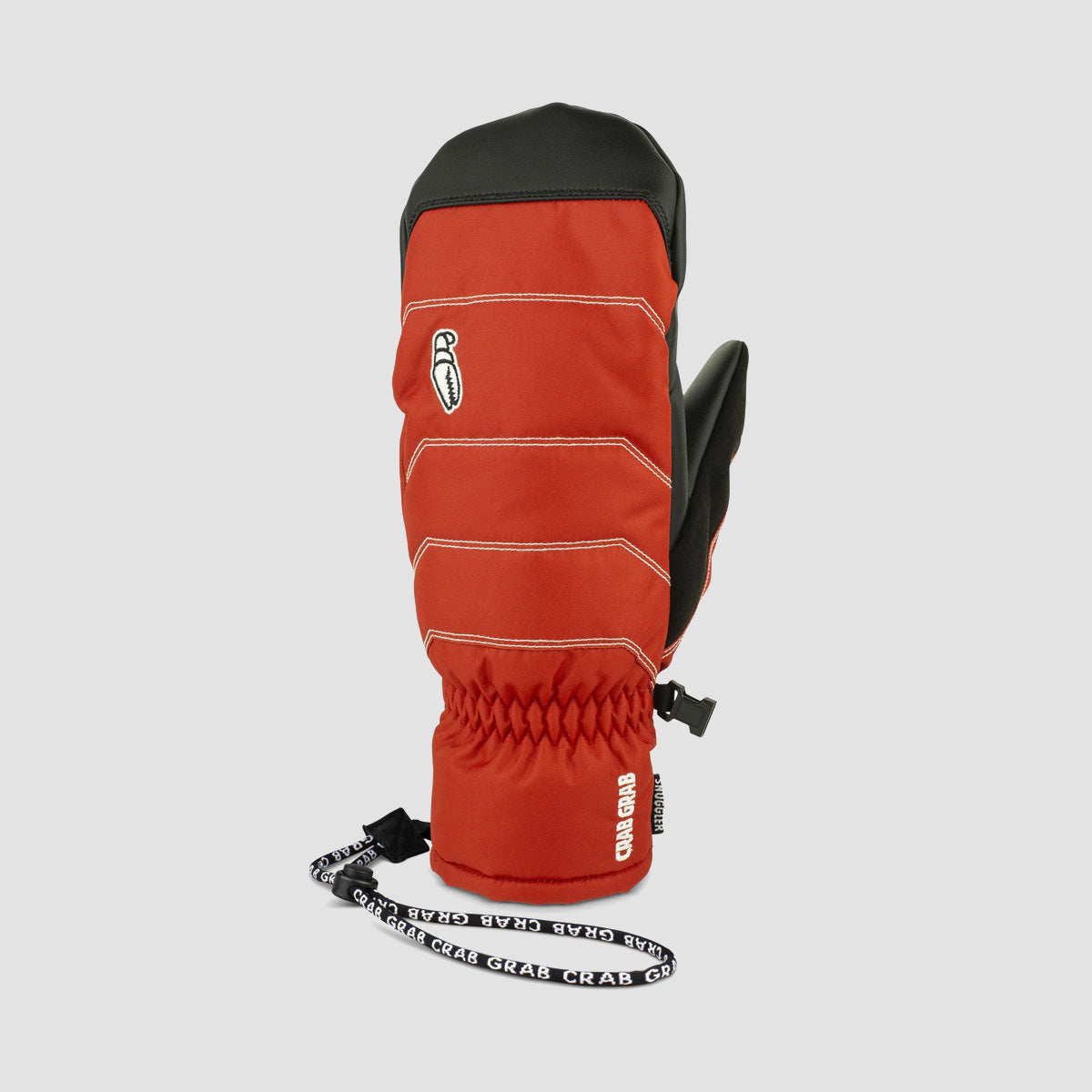 Crab Grab Snuggler Snow Mittens Original Red