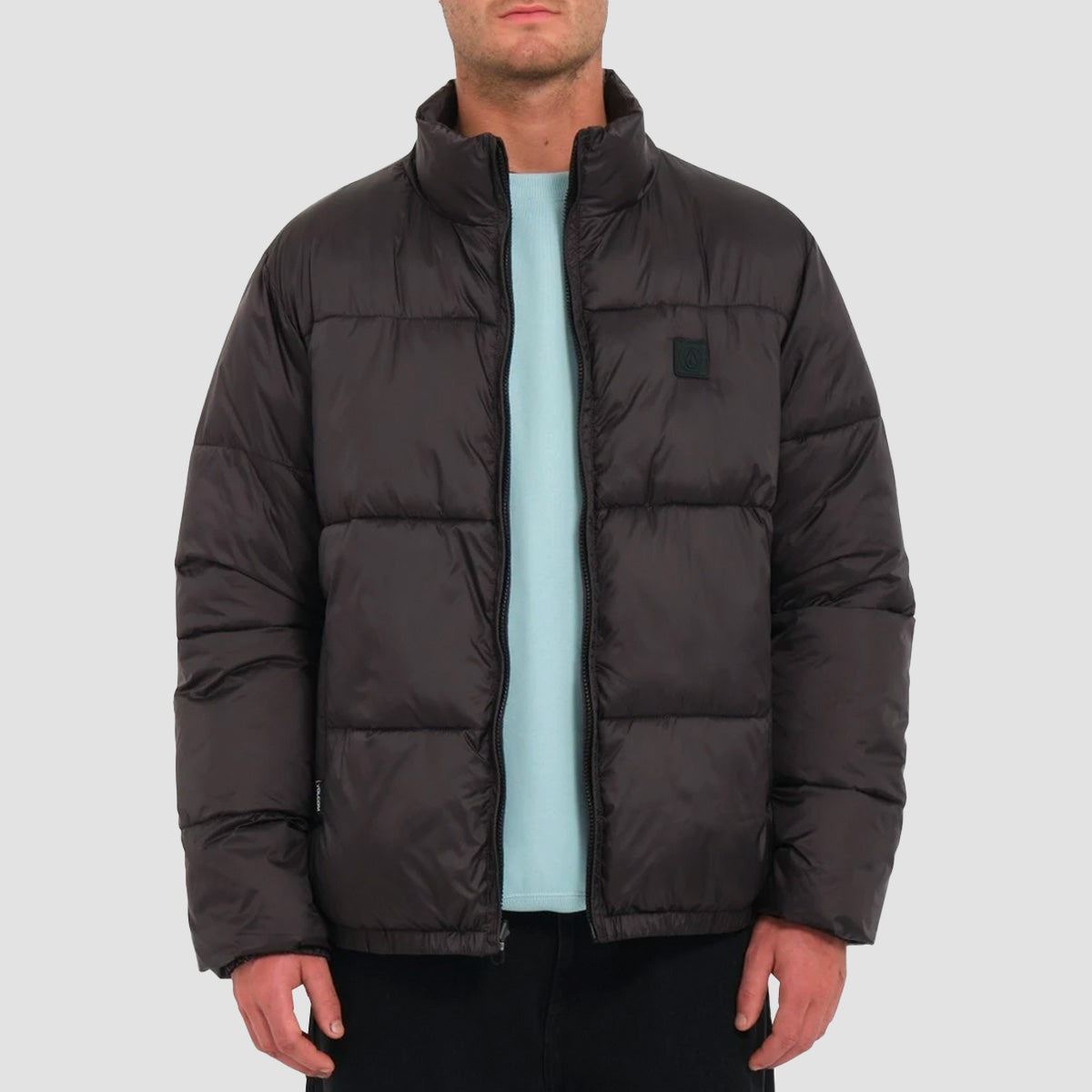 Volcom Walltz Earth Tripper Reversible Jacket Black