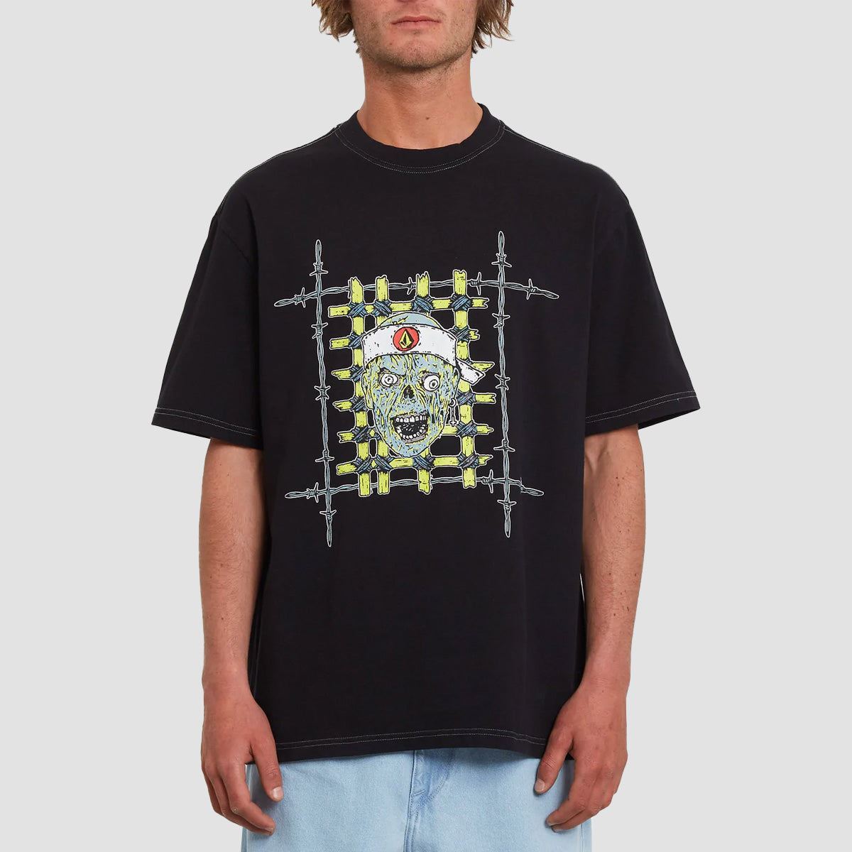 Volcom Richard French FA Loose Fit T-Shirt Black