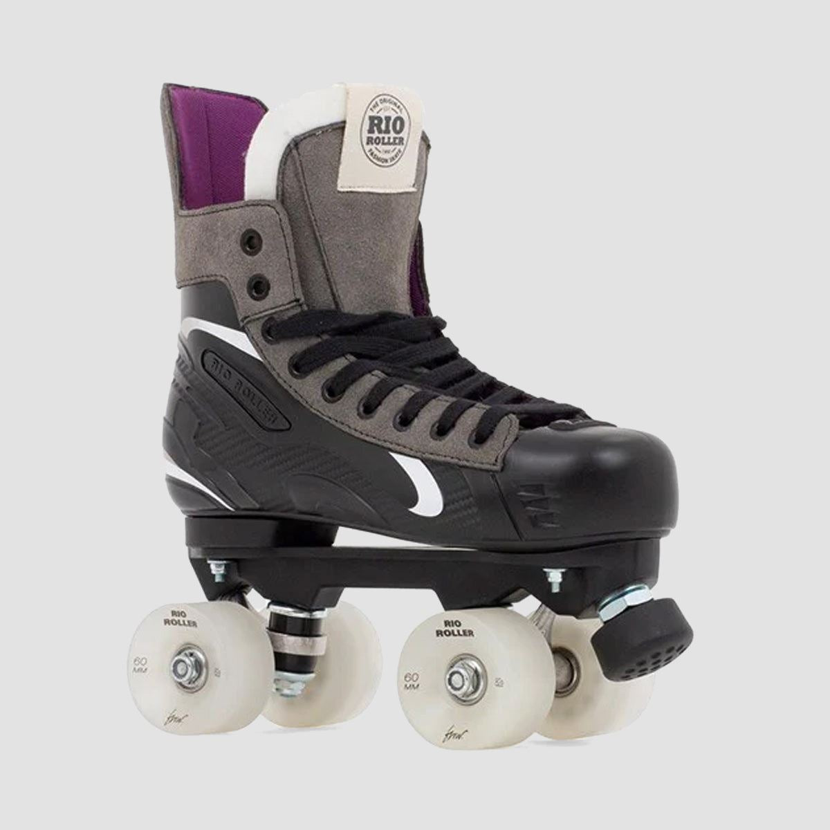 Rio Roller Flow Hockey Quad Skates Black