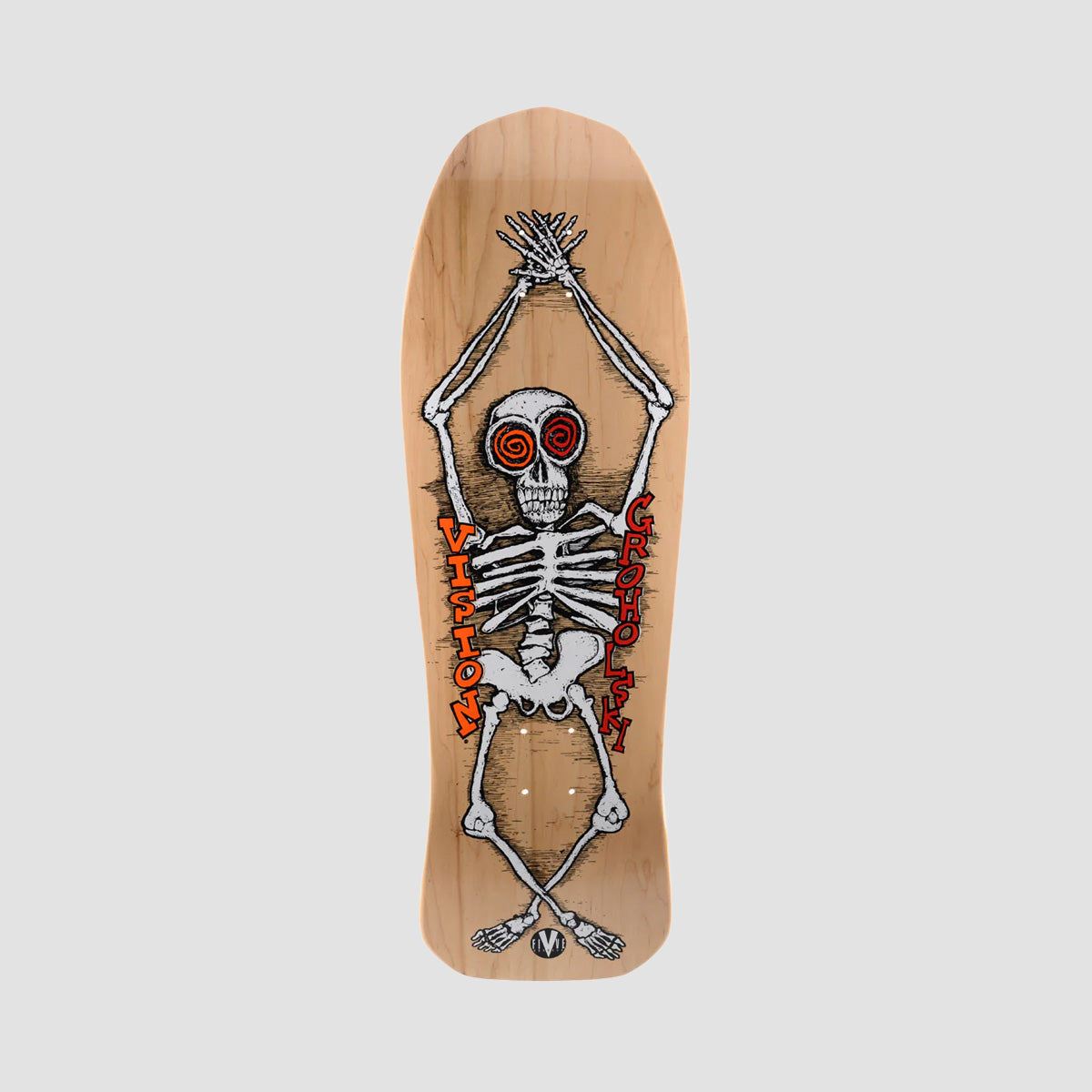 Vision Groholski Skeleton Skateboard Deck Natural - 10.25"