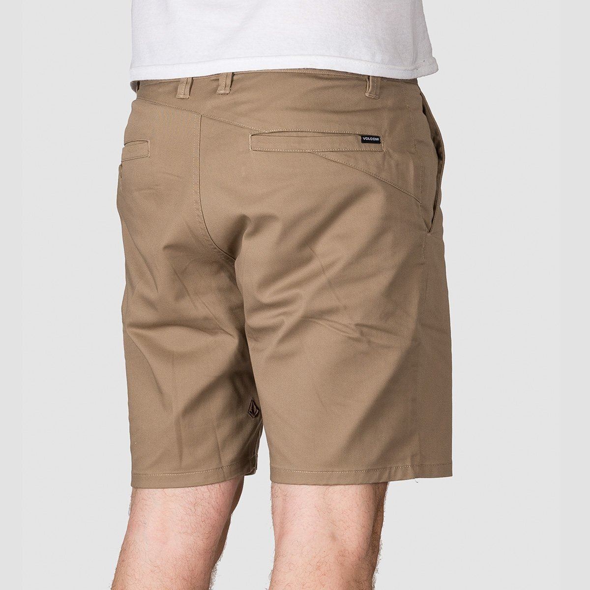 Volcom Frickin Modern Stretch 19" Shorts Khaki