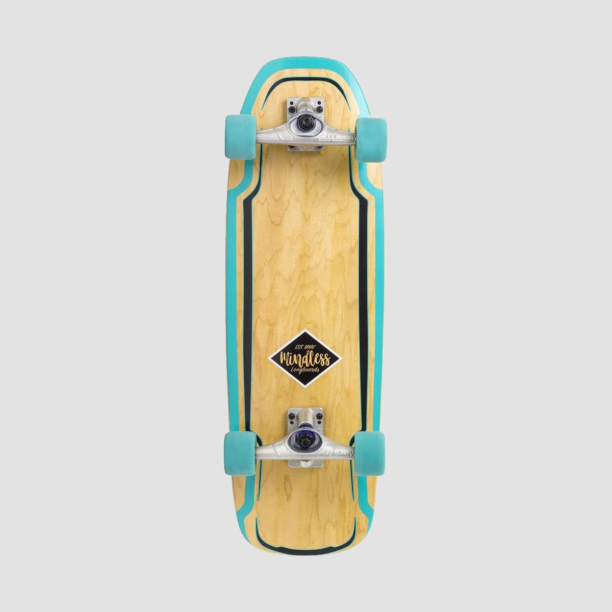 Mindless Surf Skate Cruiser Skateboard Green - 30"