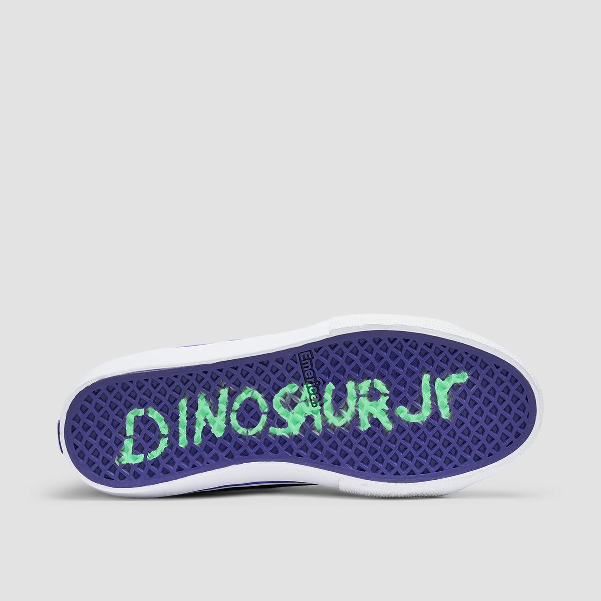 Emerica Omen X Dinosaur Jr. High Top Shoes Black/Purple