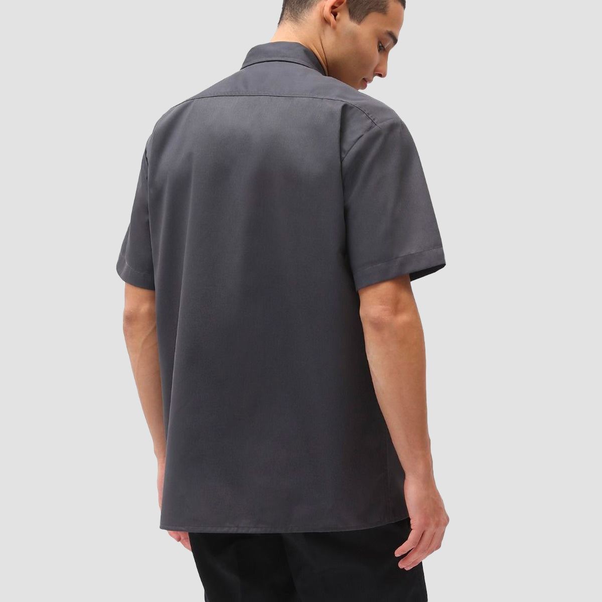 Dickies Work Short Sleeve Shirt Recycled Charcoal Grey