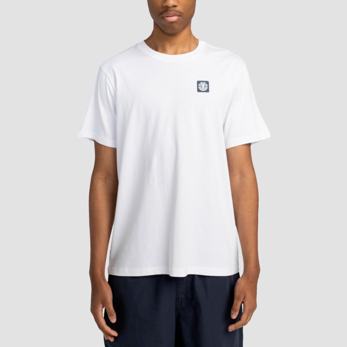 Element Joint Texture T-Shirt Optic White