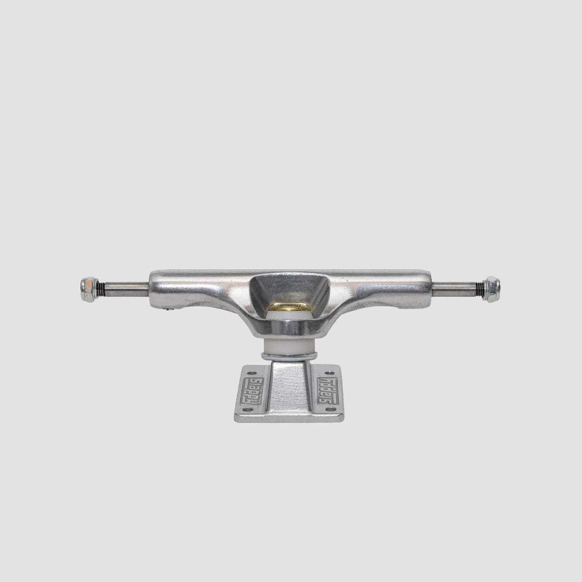 Slappy ST1 Inverted Hollow Lights/Ultra Low Kingpin Skateboard Trucks 1 Pair Polished/Gold - 9"
