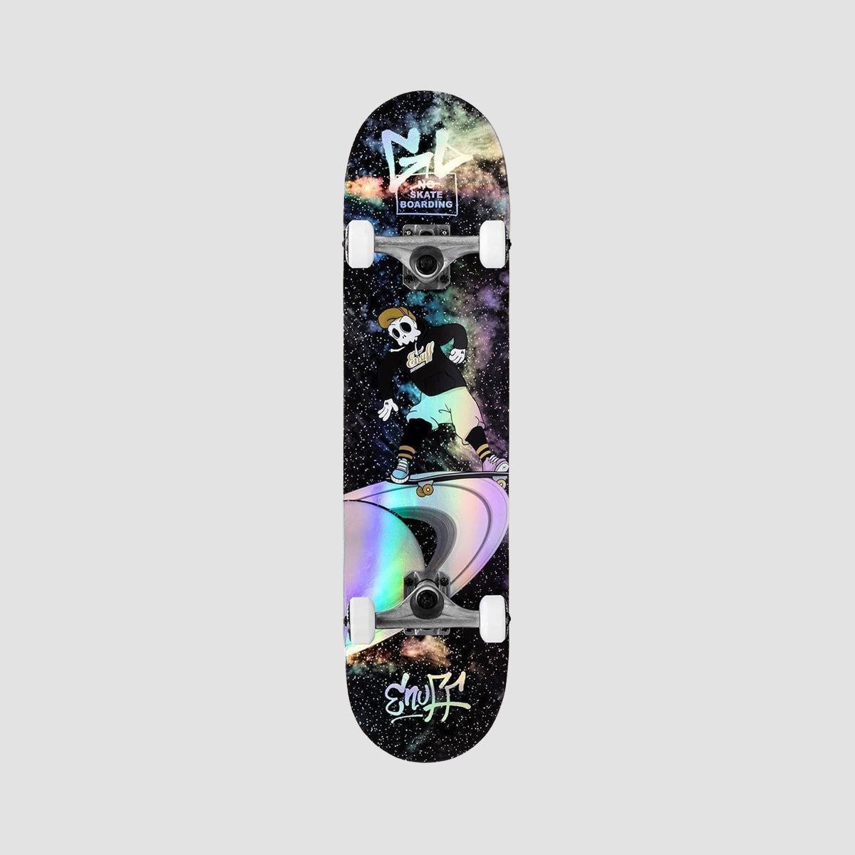 Enuff Skully Hologram Skateboard Black  - 7.75