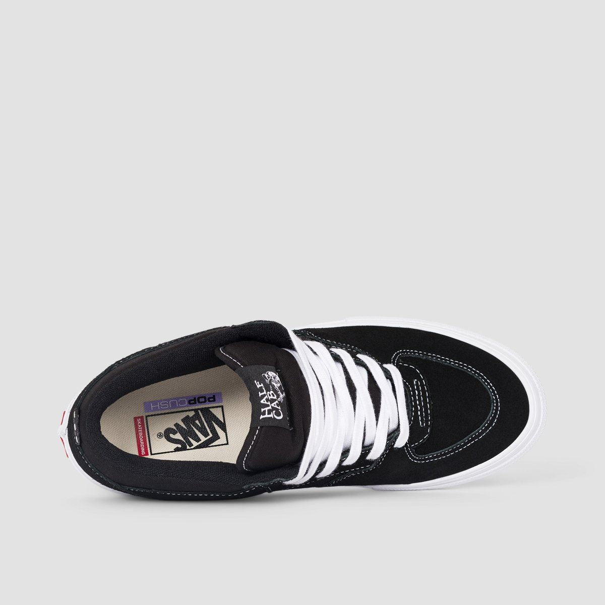 Vans Skate Half Cab Shoes - Black/White