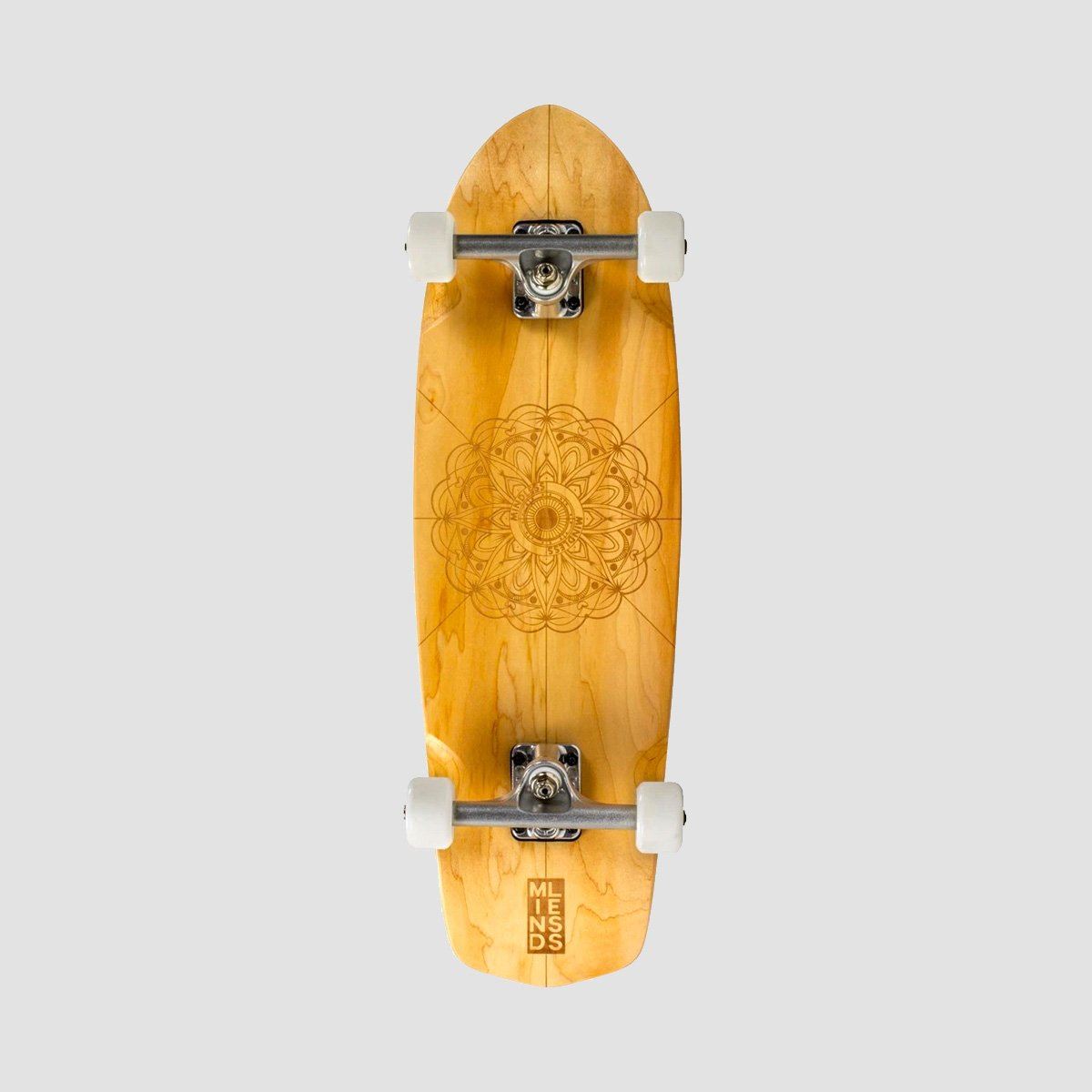 Mindless Mandala Gen X Skateboard Natural - 8.4"