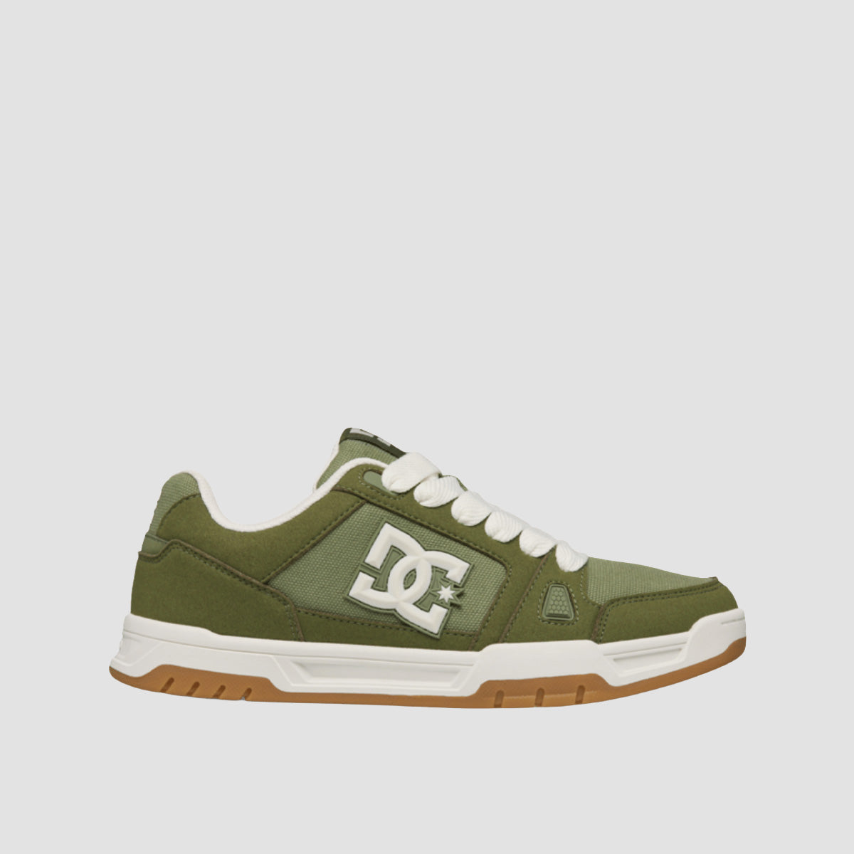 DC Axira Shoes - Olive/Offwhite