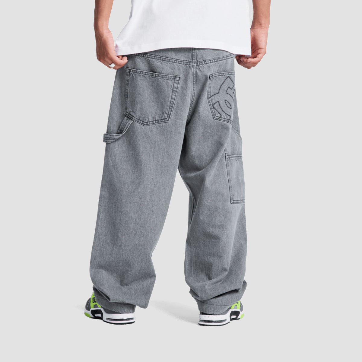 DC Baggy Carpenter Jeans Medium Grey