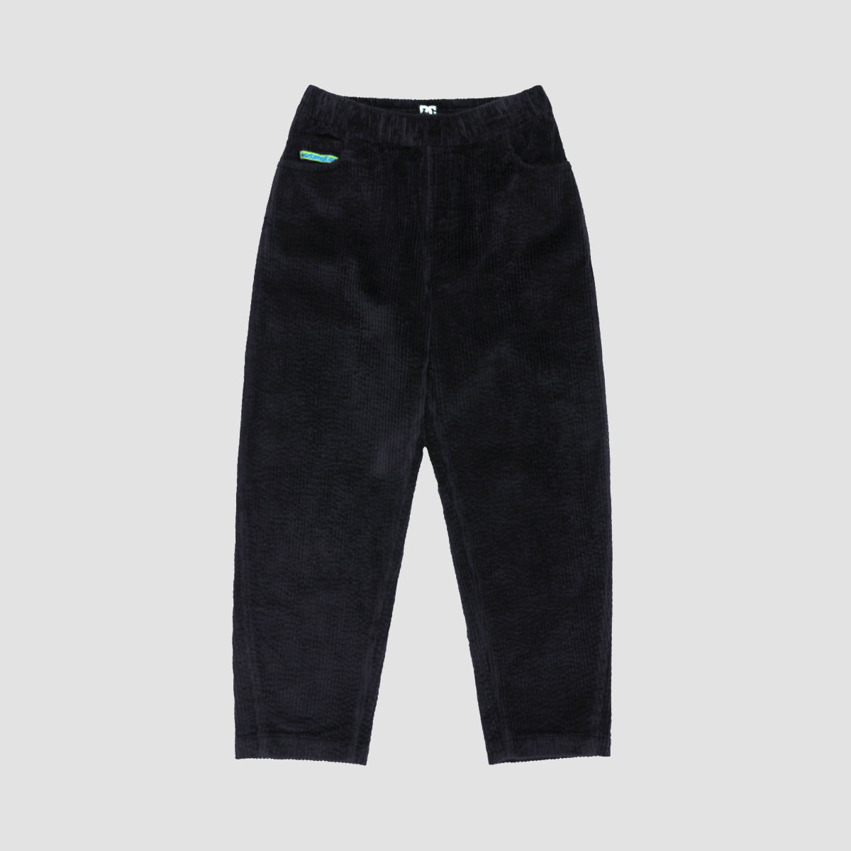 DC Barrel Cord Pants Black - Kids