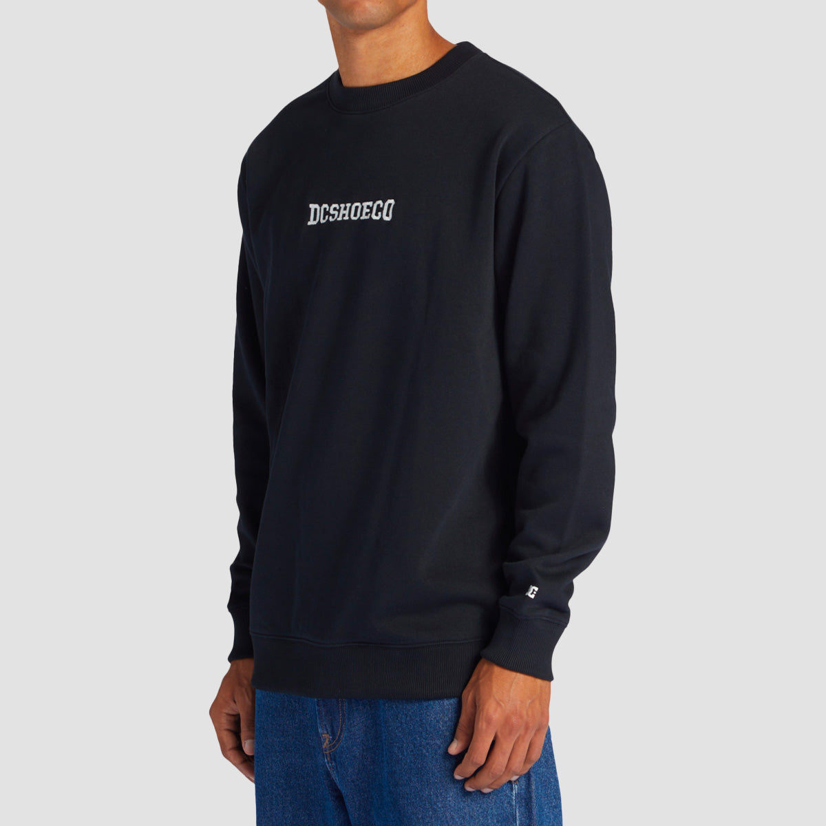 DC Baseline Crew Sweat Black