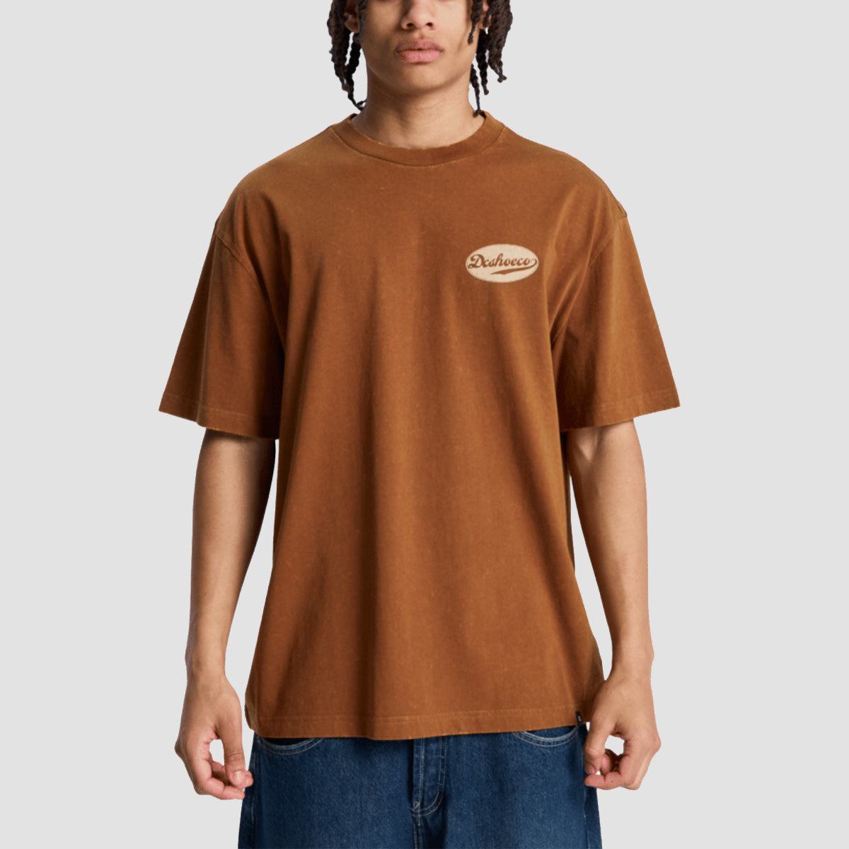 DC Bike Emblem T-Shirt Toffee