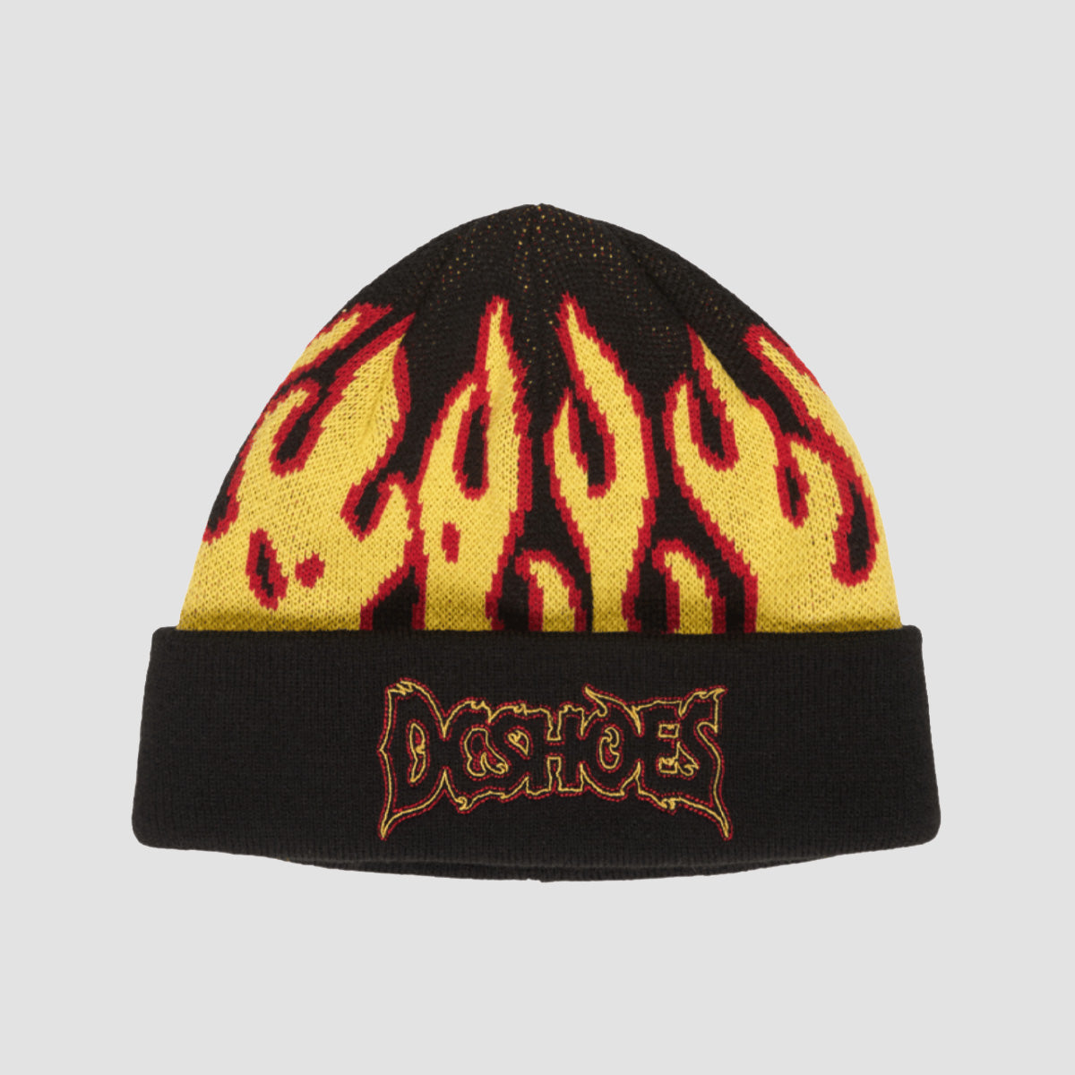 DC Burning Beanie Black - Kids