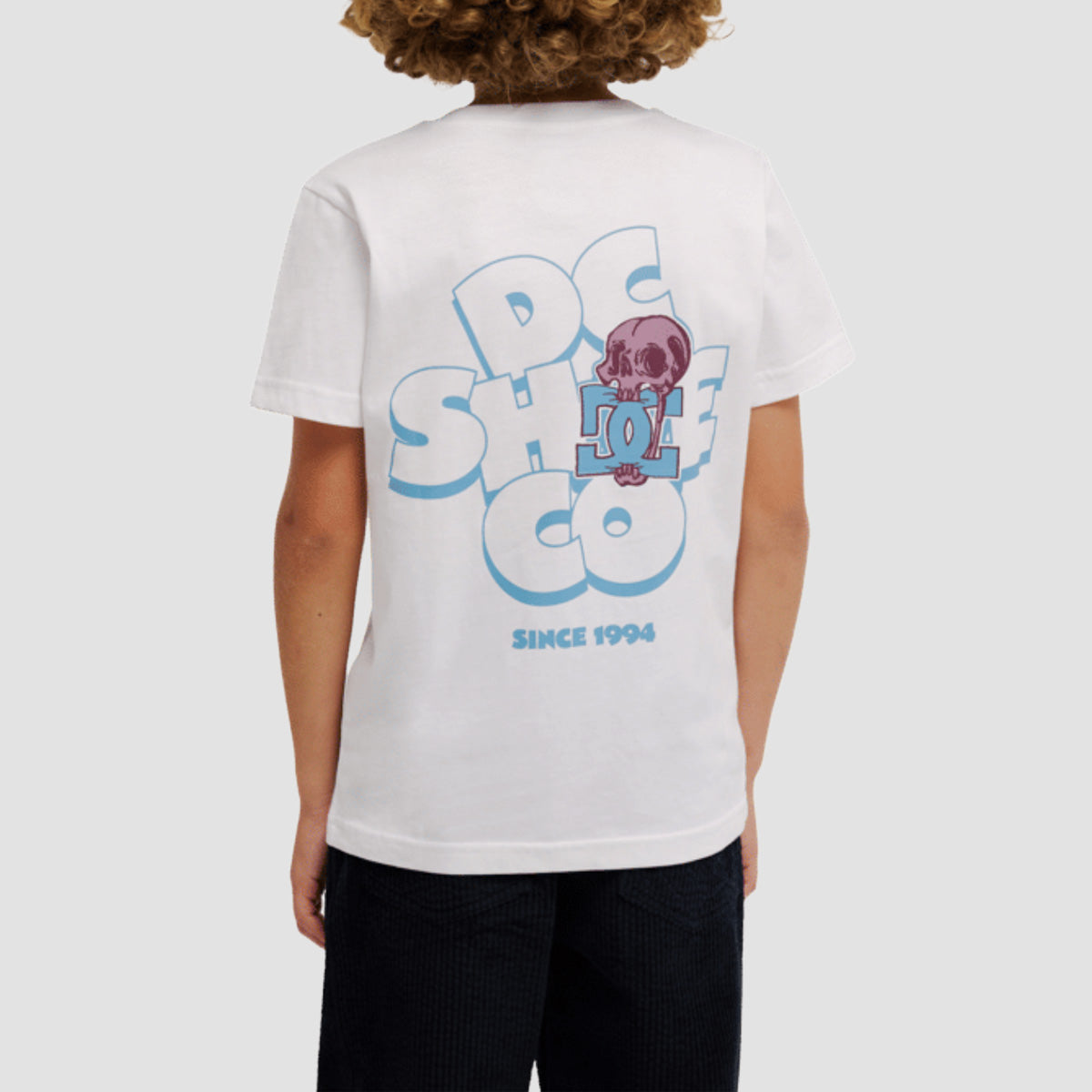 DC Cartoon Jaws T-Shirt White - Kids