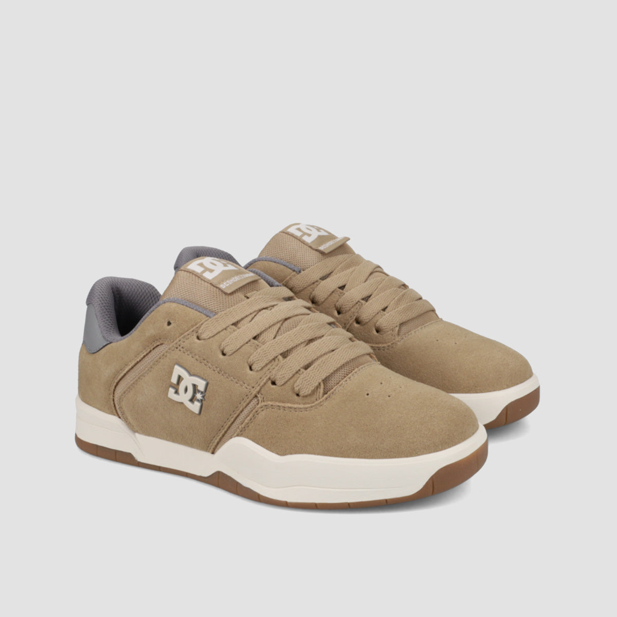 DC Central Shoes - Tan/Off White
