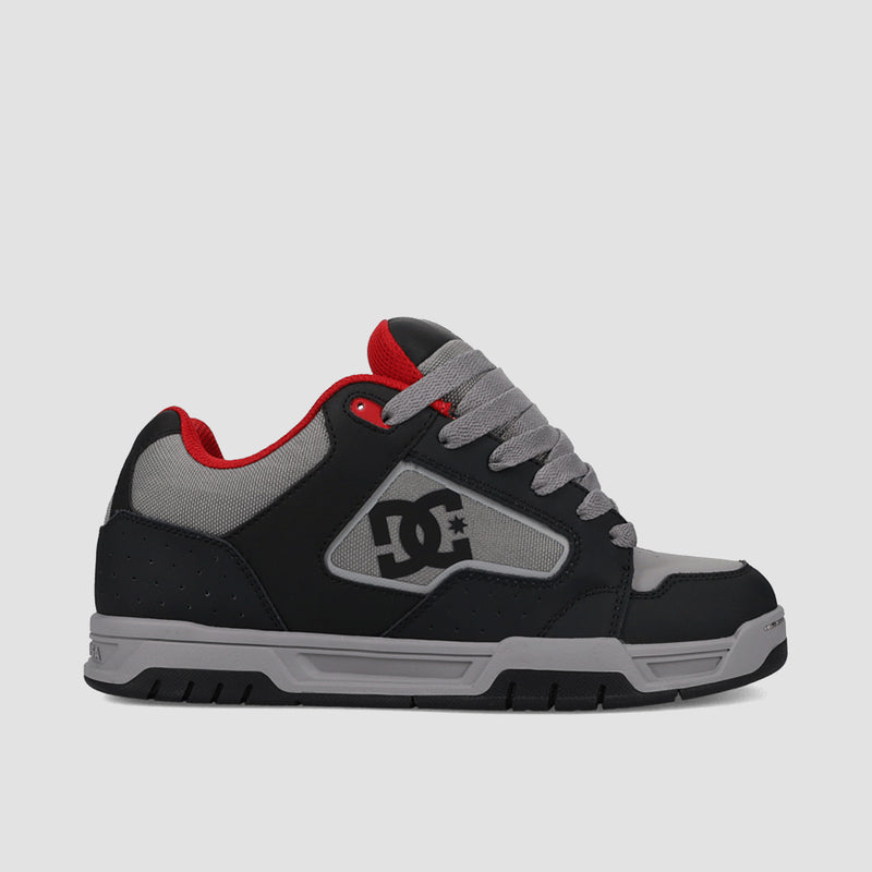 Dynamic Dc Gray DC Coiler Shoes - Dark Grey/Grey/Red