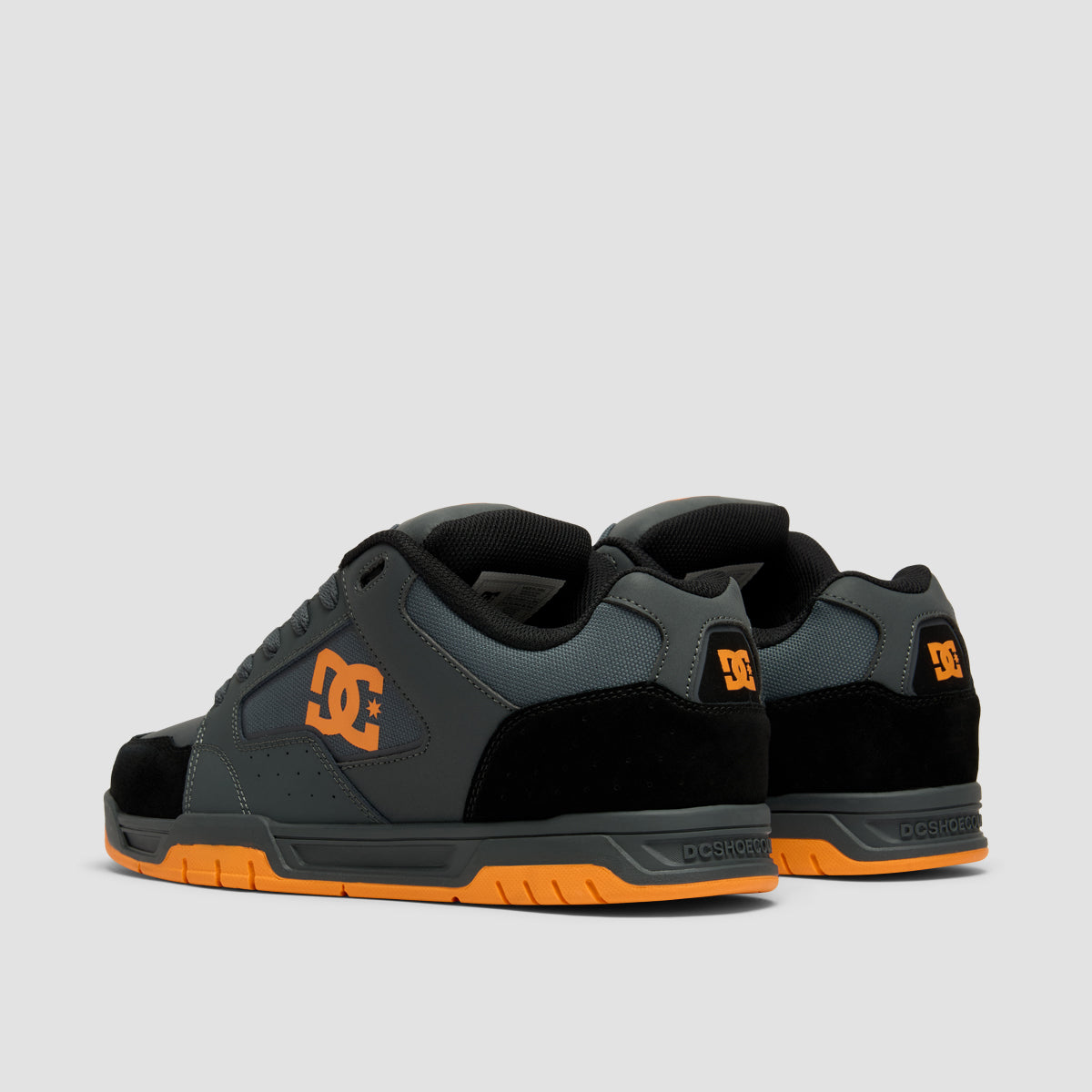 DC Coiler Shoes - Grey/Black/Orange