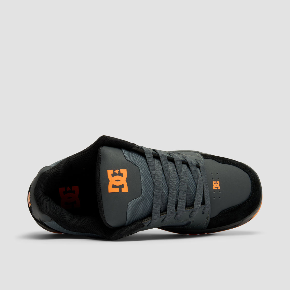 DC Coiler Shoes - Grey/Black/Orange