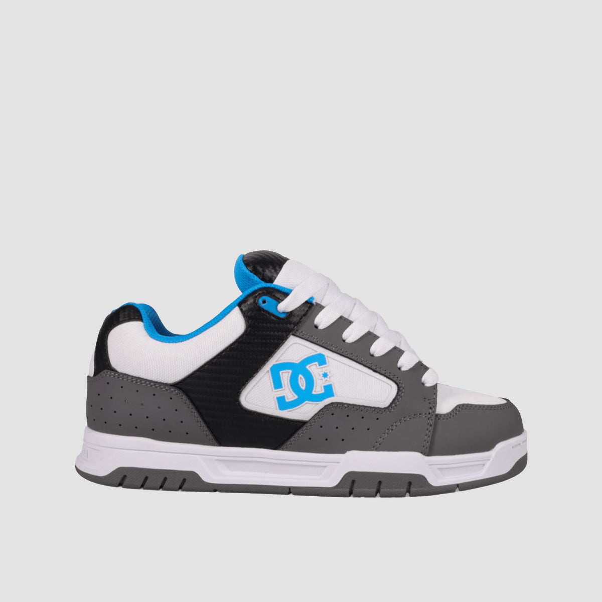 DC Coiler Shoes - Grey/White/Black