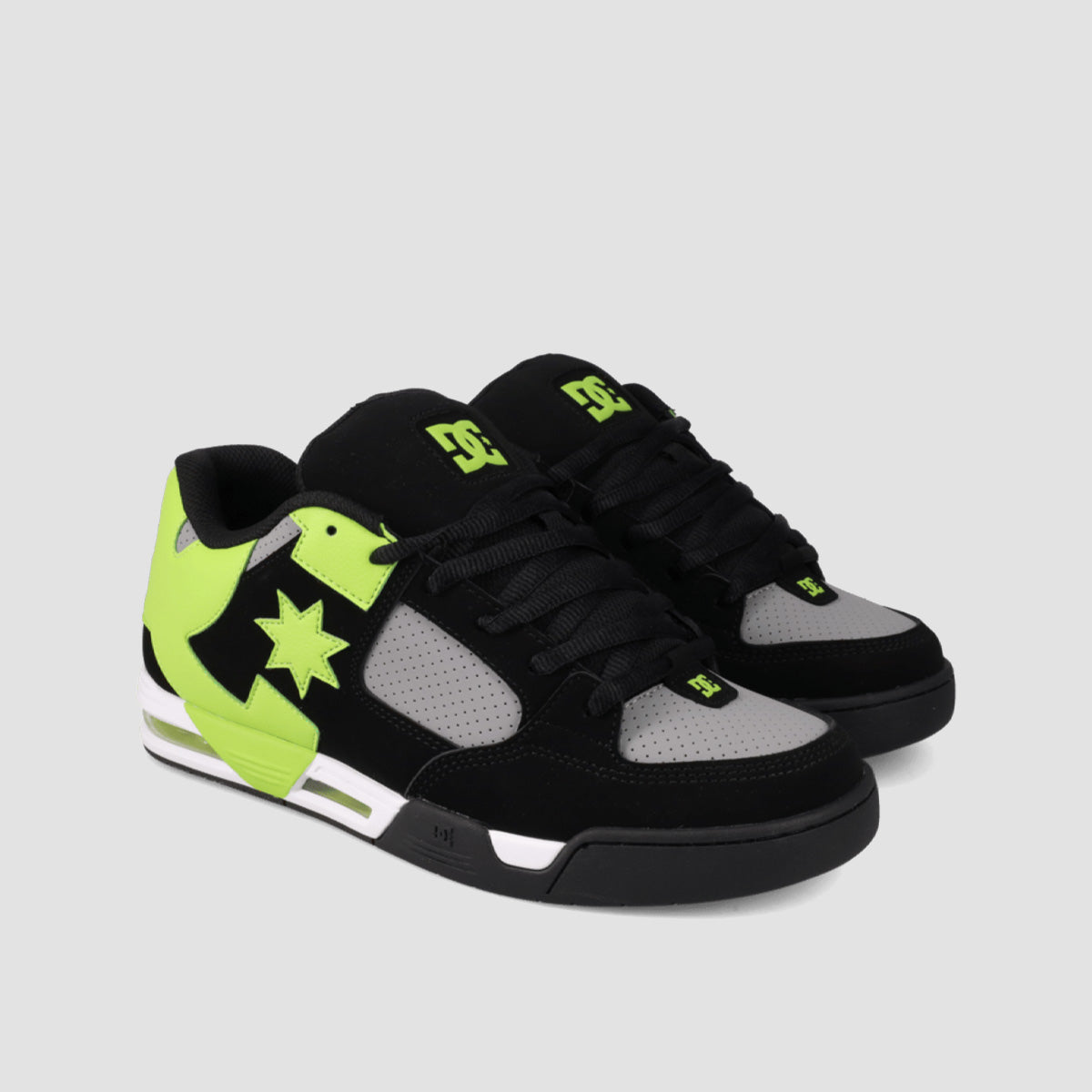 DC Command Shoes - Black/Grey/Lime