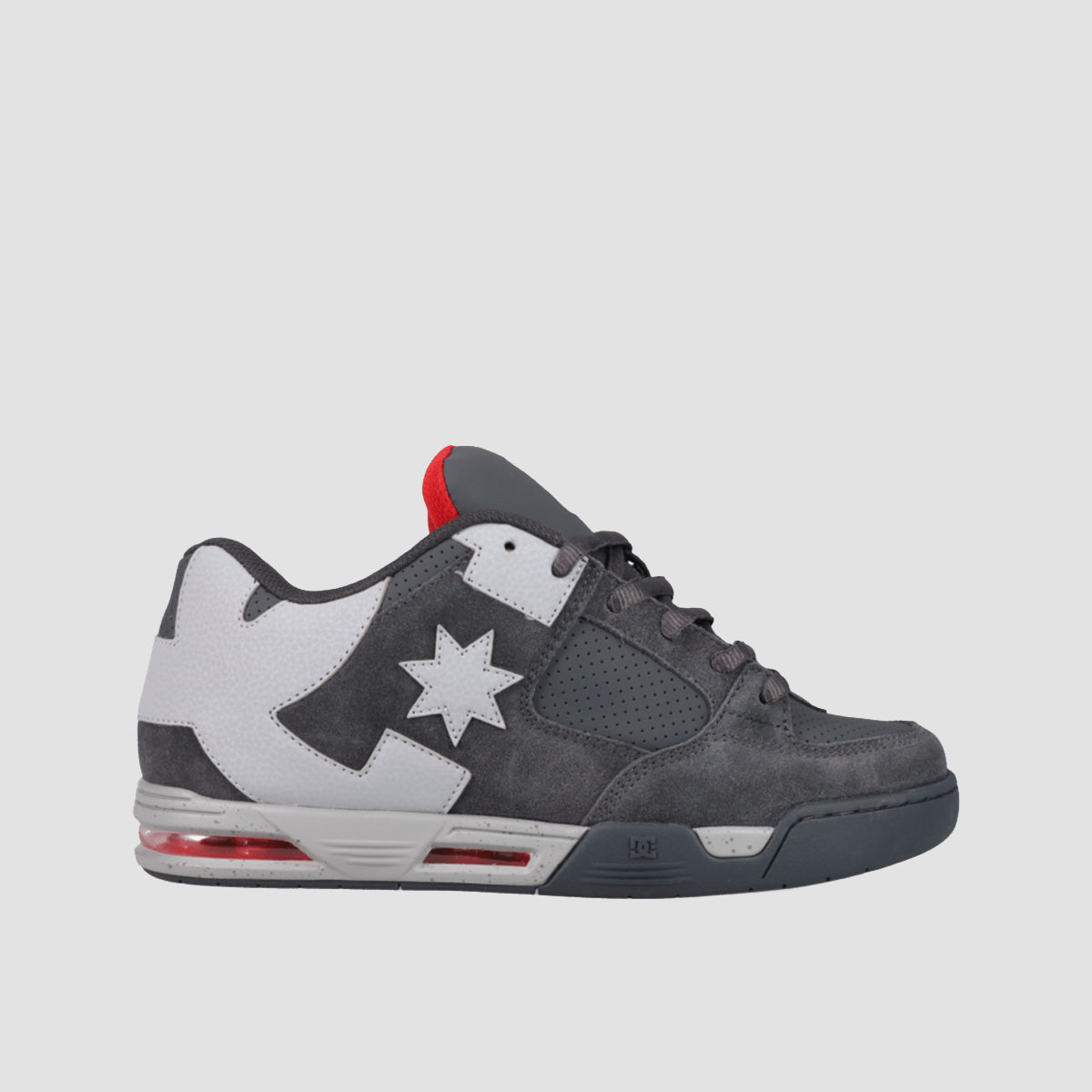 DC Command Shoes - Dark Grey/Red