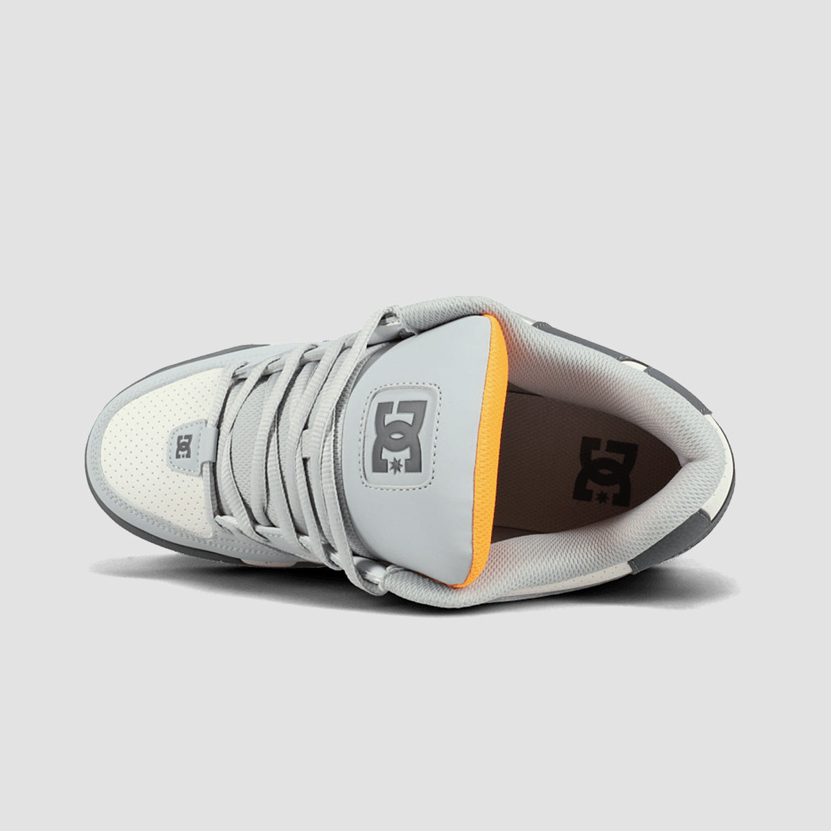 DC Command Shoes - Grey/Dark Grey/Orange