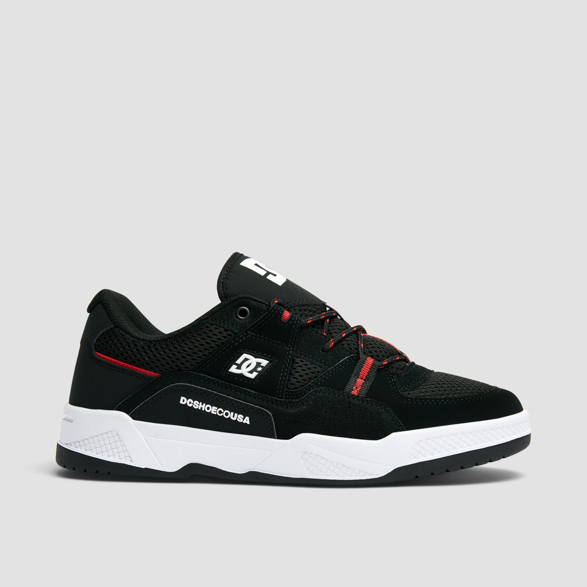 DC Construct Shoes - Black/Hot Coral