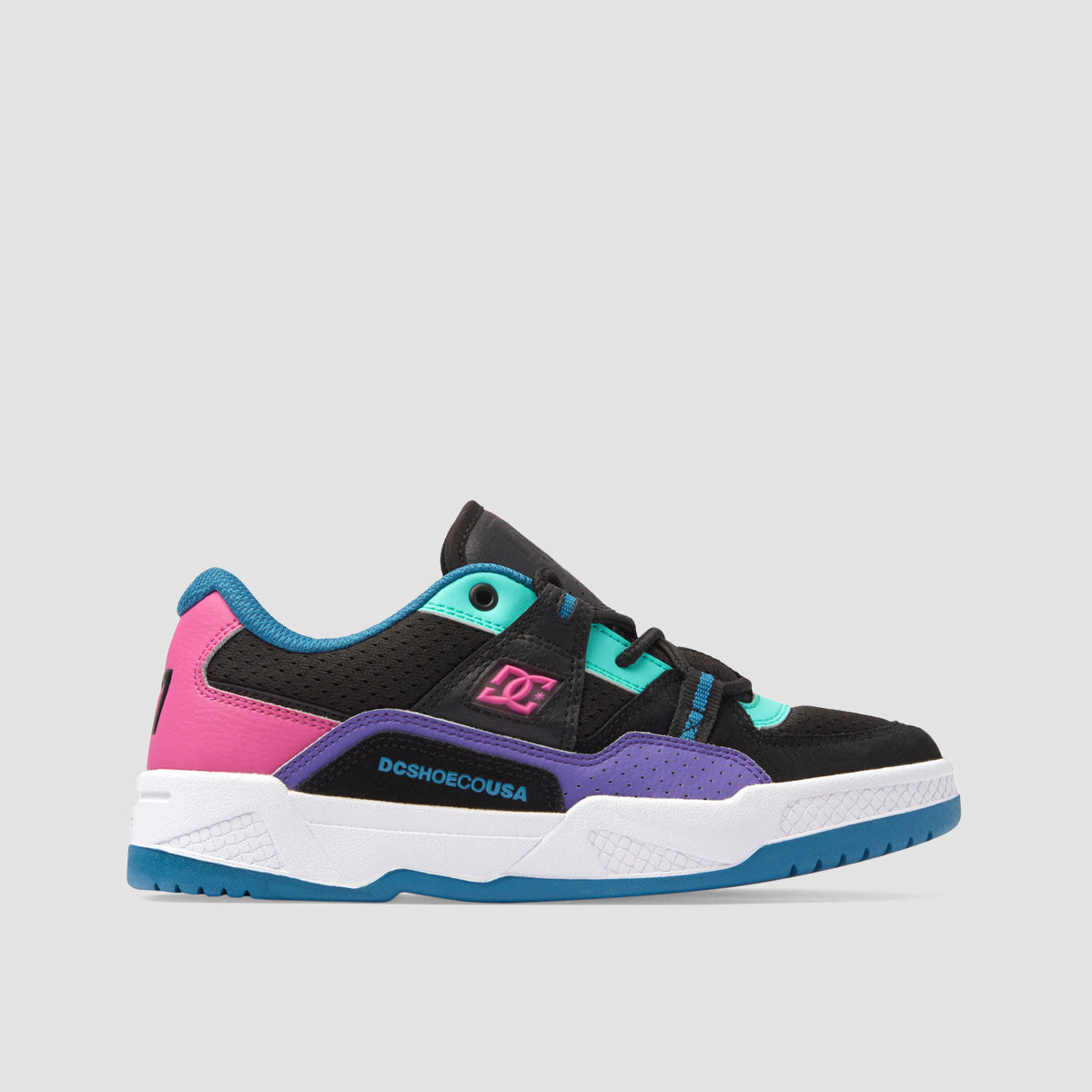 DC Construct Shoes - Black/Multi/White - Womens