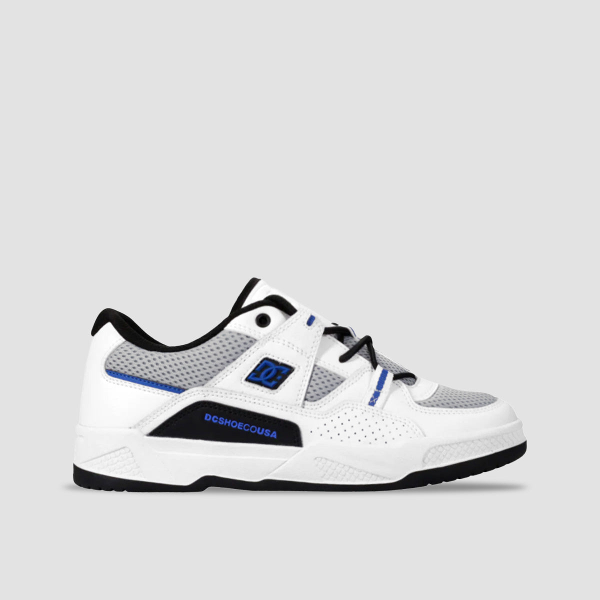 DC Construct Shoes - White/Grey/Blue