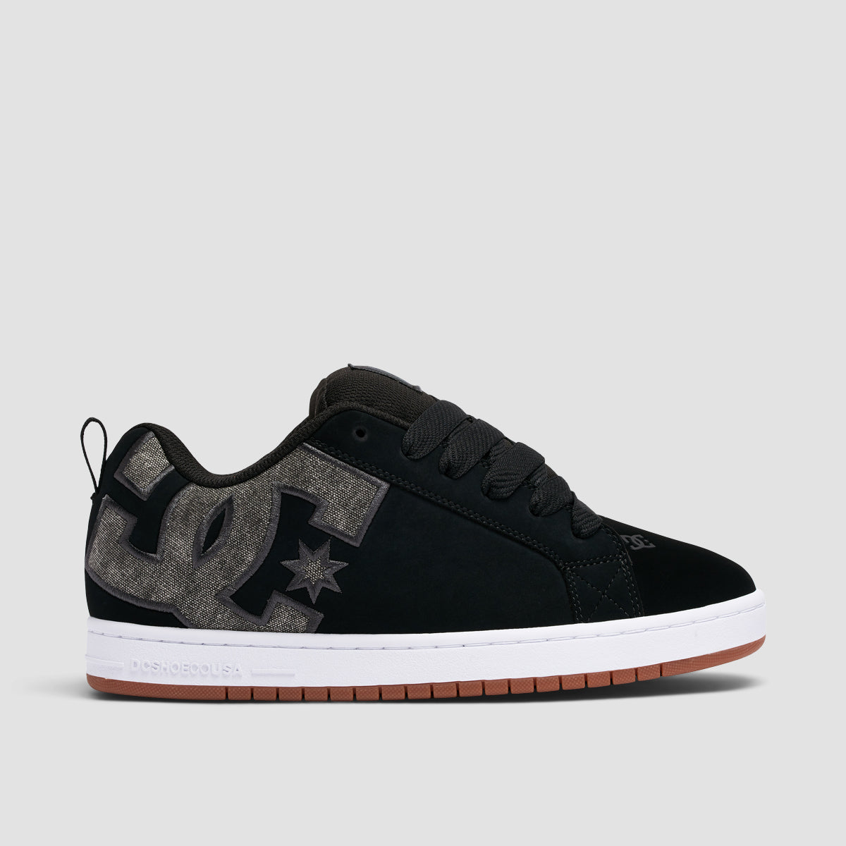 DC Court Graffik Shoes - Black Wash