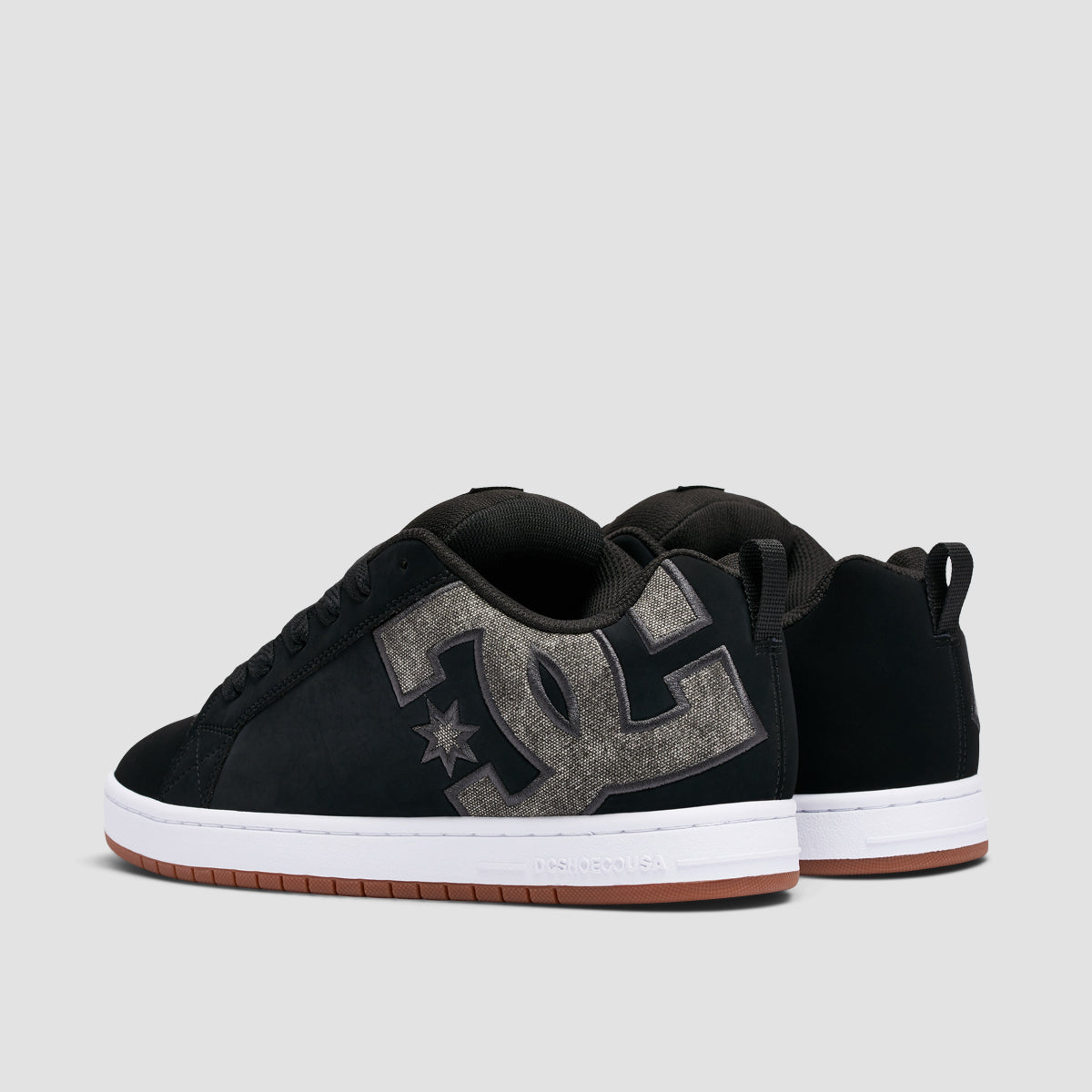 DC Court Graffik Shoes - Black Wash