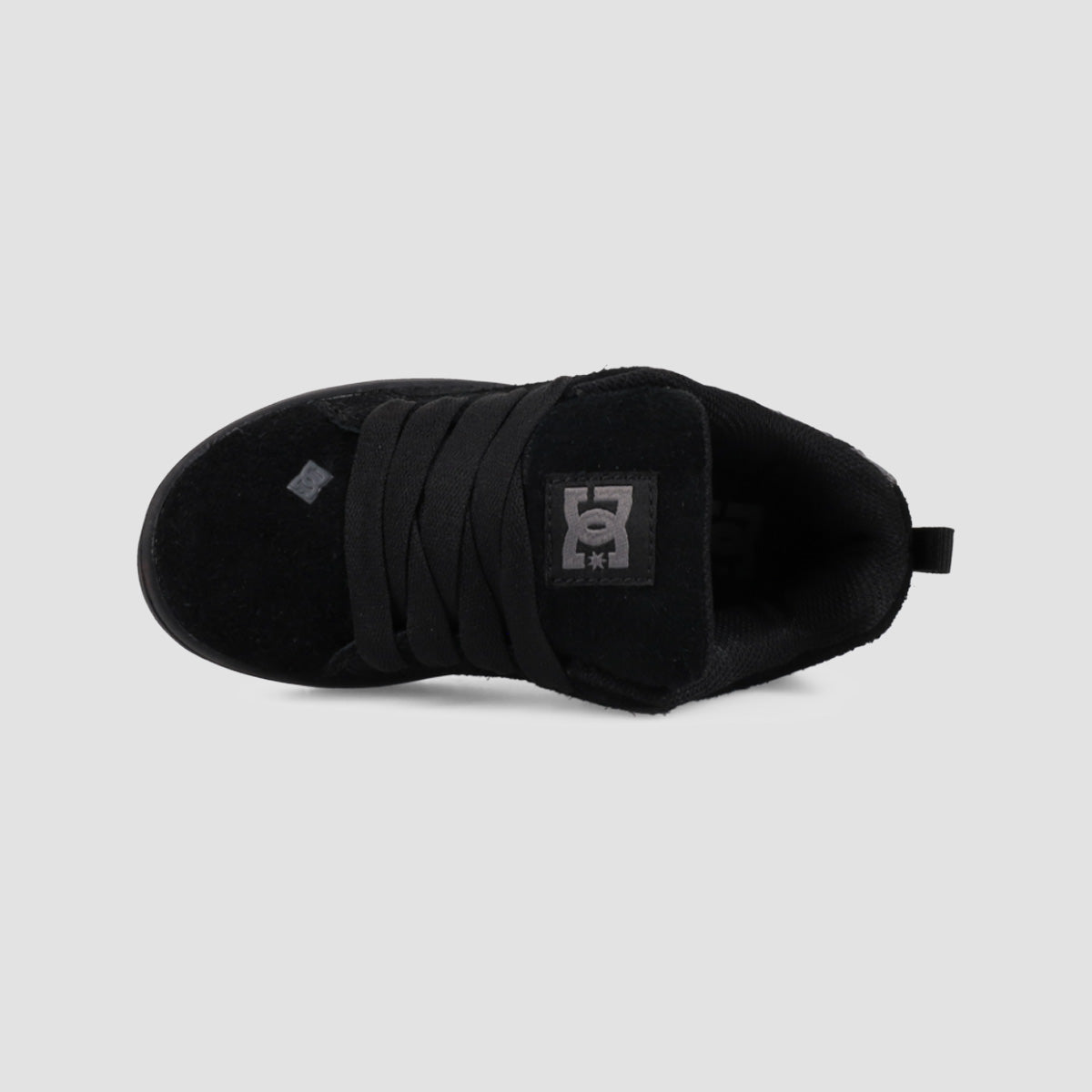 DC Court Graffik S Shoes - Black/Black/Grey - Kids