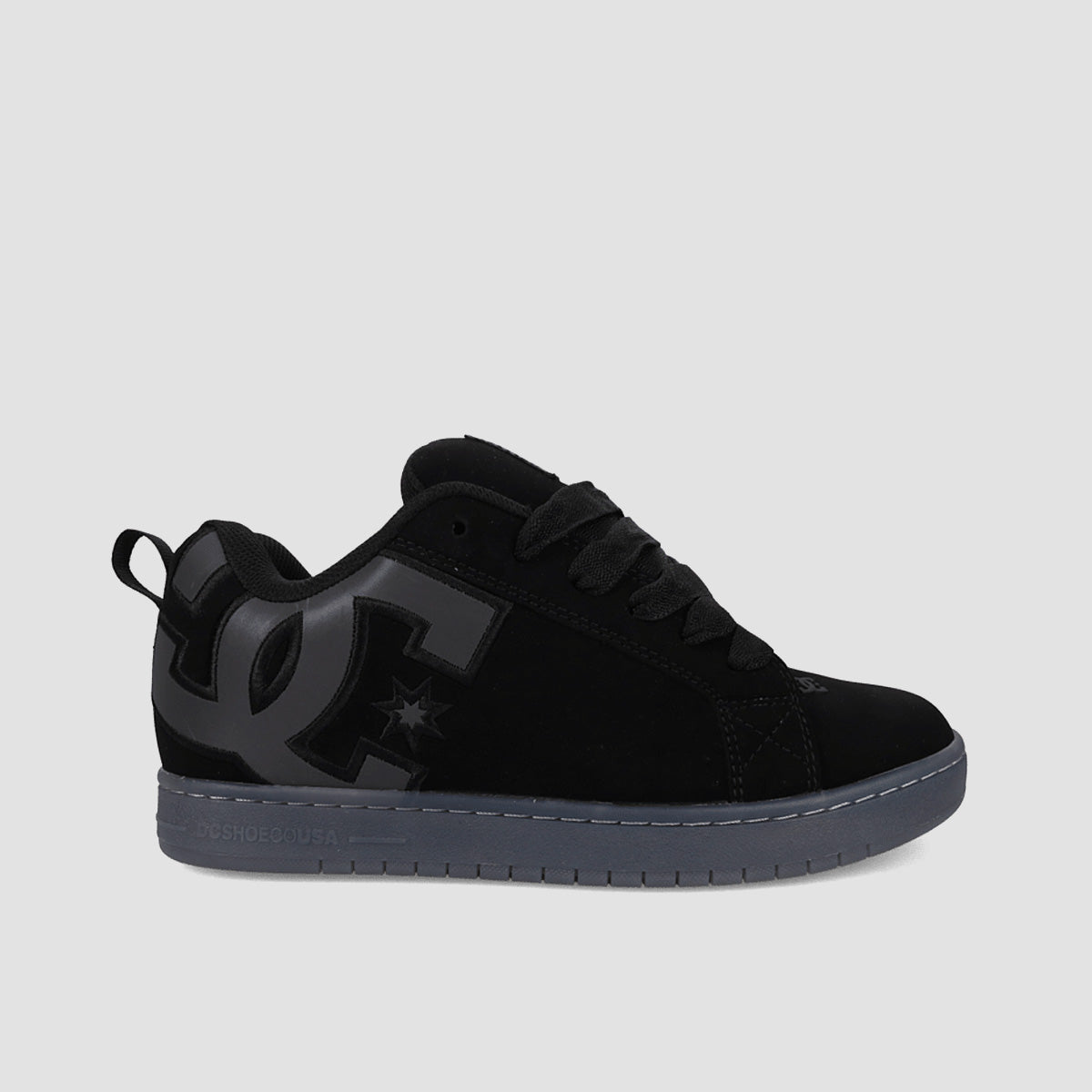 DC Court Graffik SE Shoes - Black/Grey/Black Reflective
