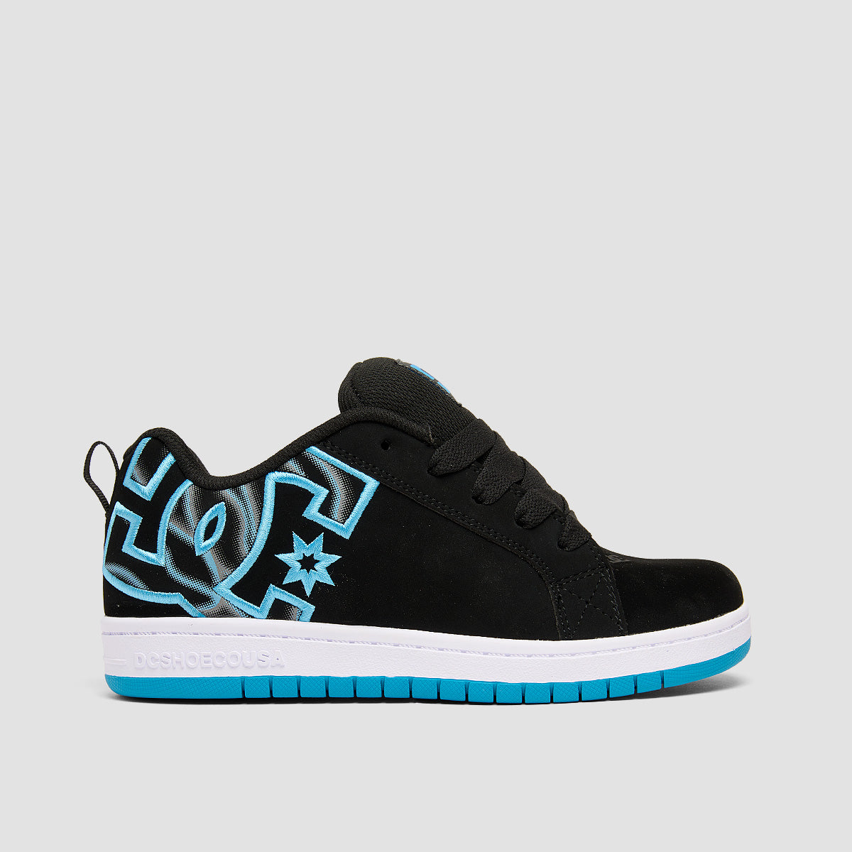 DC Court Graffik Shoes - Black/Glow - Kids