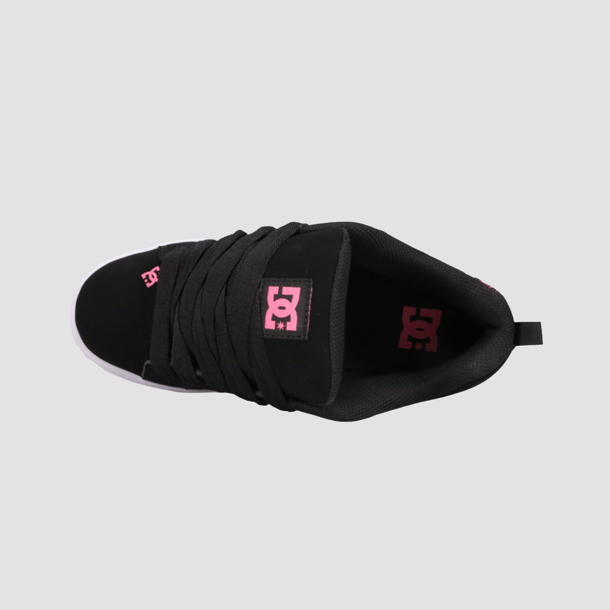 DC Court Graffik Shoes - Black/Pink/White - Womens