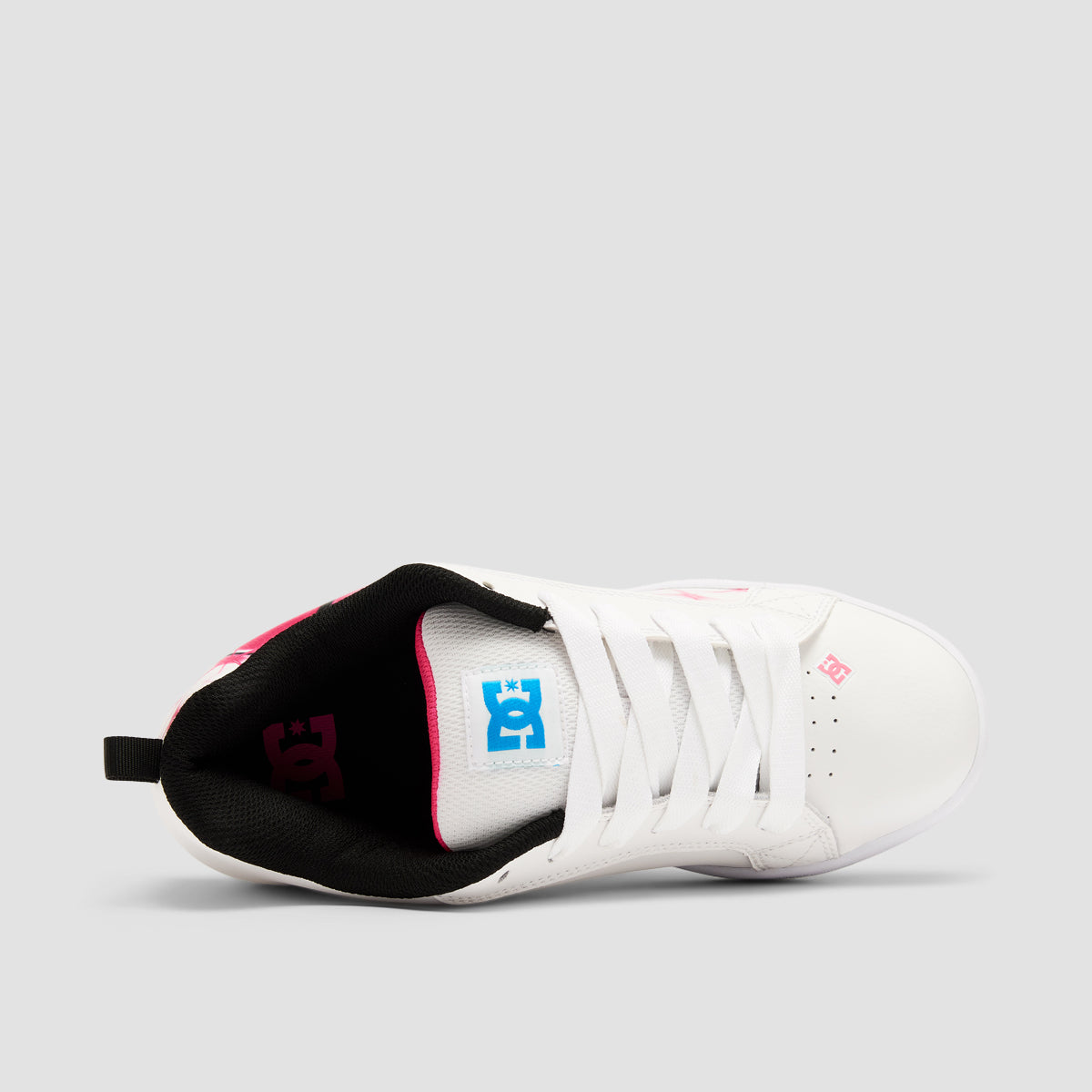 DC Court Graffik Shoes - Bright Rose - Womens