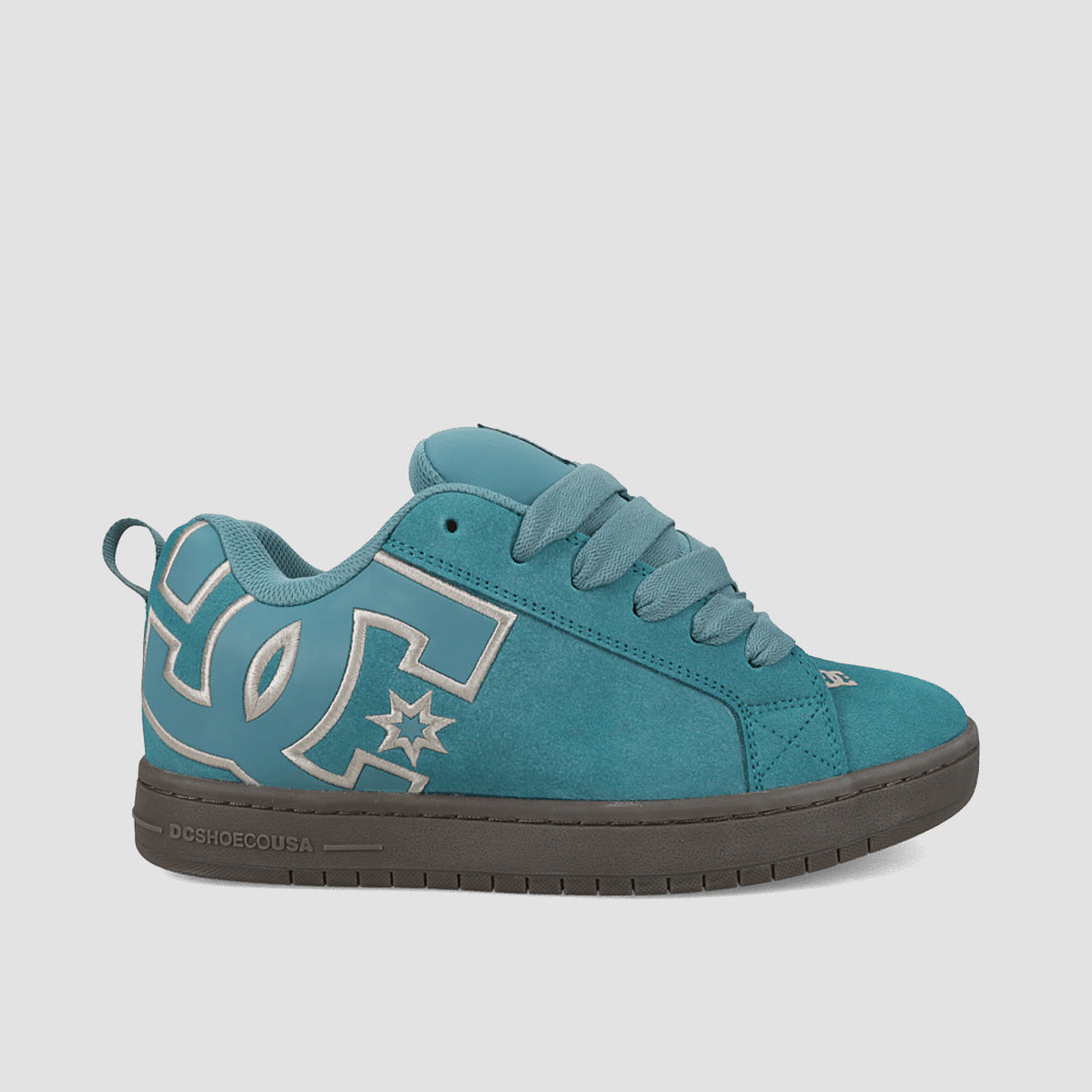 DC Court Graffik Shoes - Teal/Gum