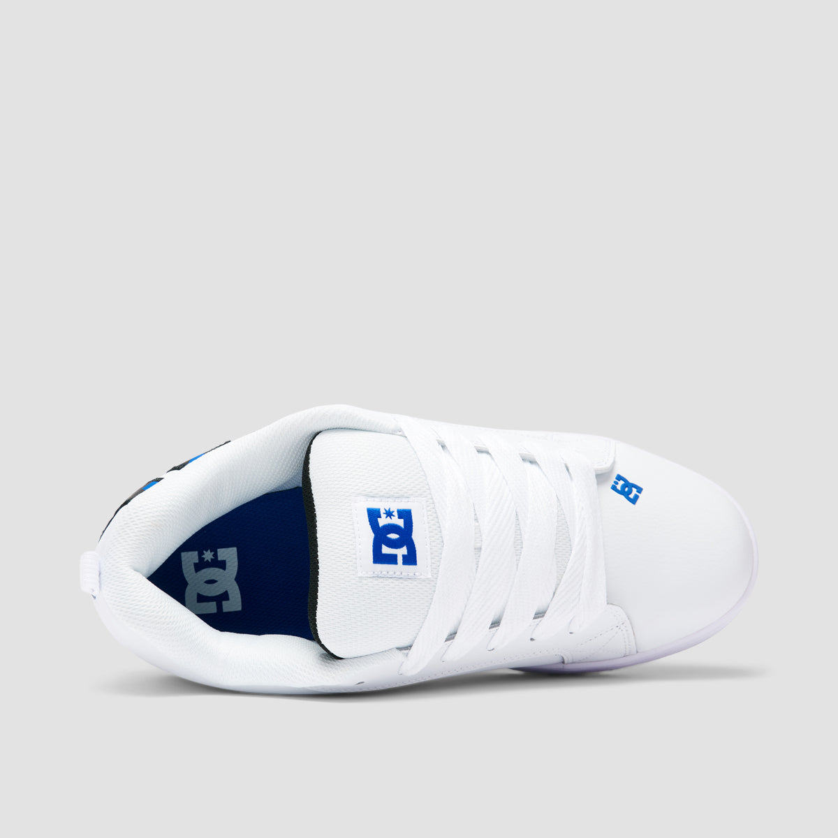 DC Court Graffik Shoes White/Grey/Blue