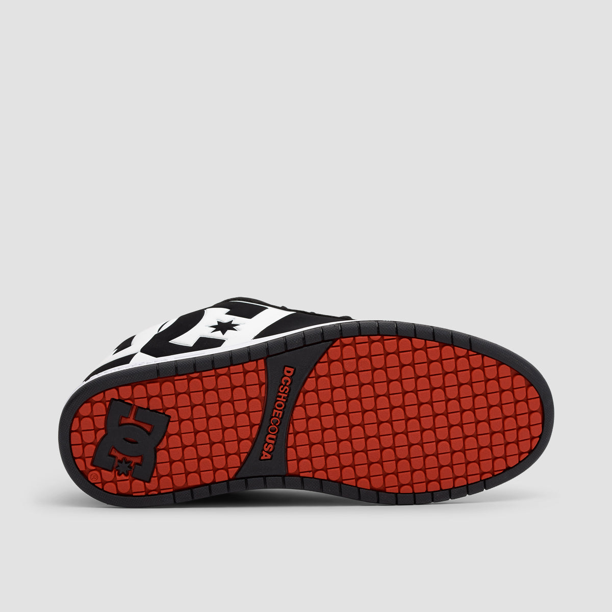 DC Court Graffik SQ Shoes - Black/White/Red