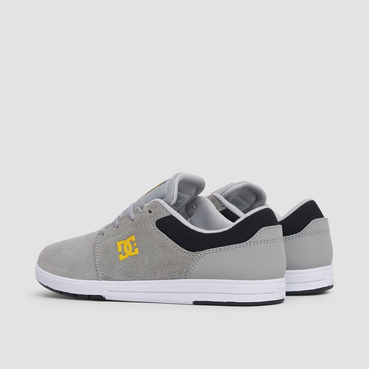 DC Crisis 2 Shoes - Grey/Black/Yellow - Kids