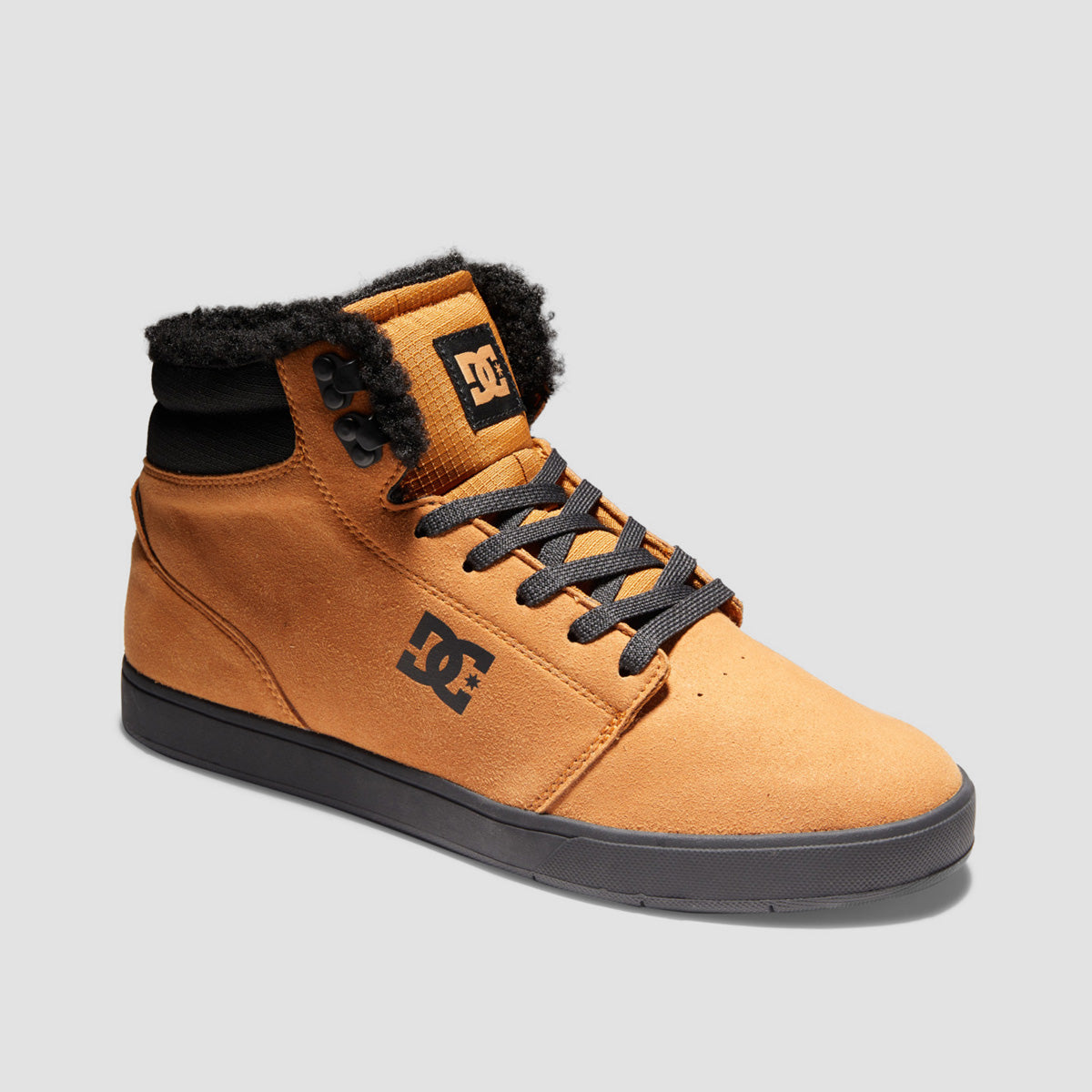 DC Crisis 2 Hi WNT High Top Shoes - Wheat/Black