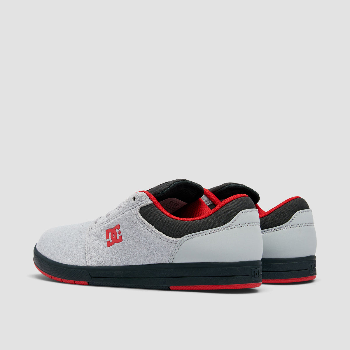 DC Crisis 2 Shoes - Grey/Red - Kids