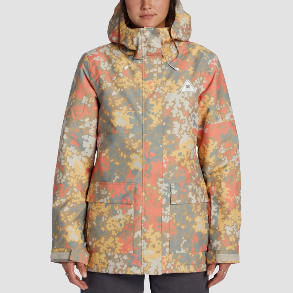 DC Cruiser Snow Jacket Fractal Coral - Womens