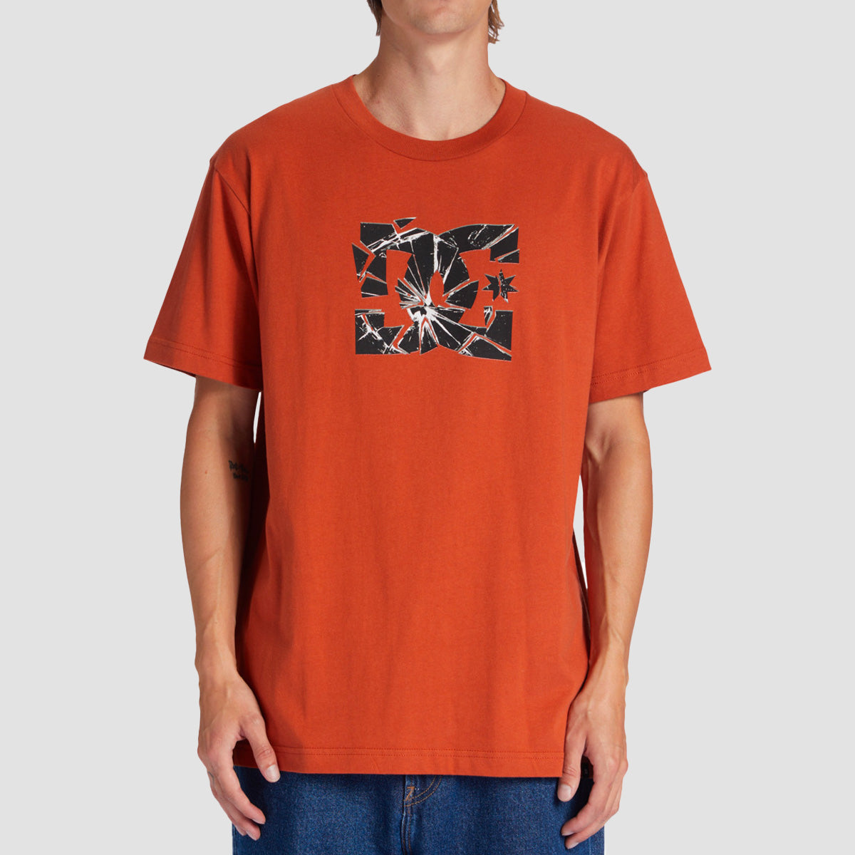 DC Crushed Glass T-Shirt Auburn