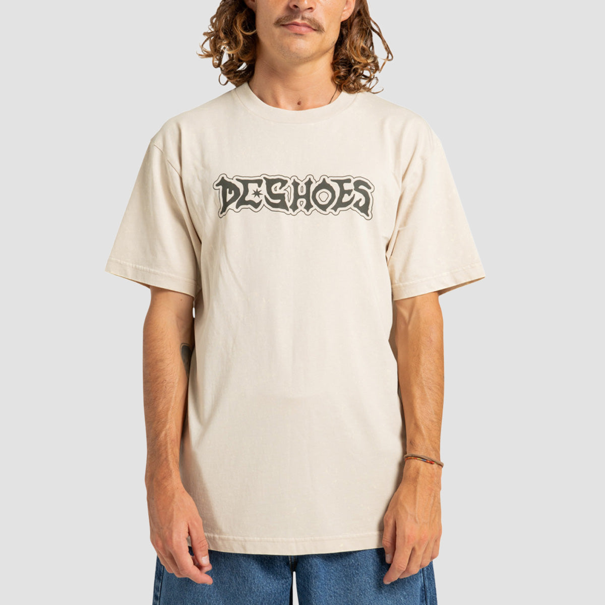 DC Diehard T-Shirt Moonbeam Rain Wash