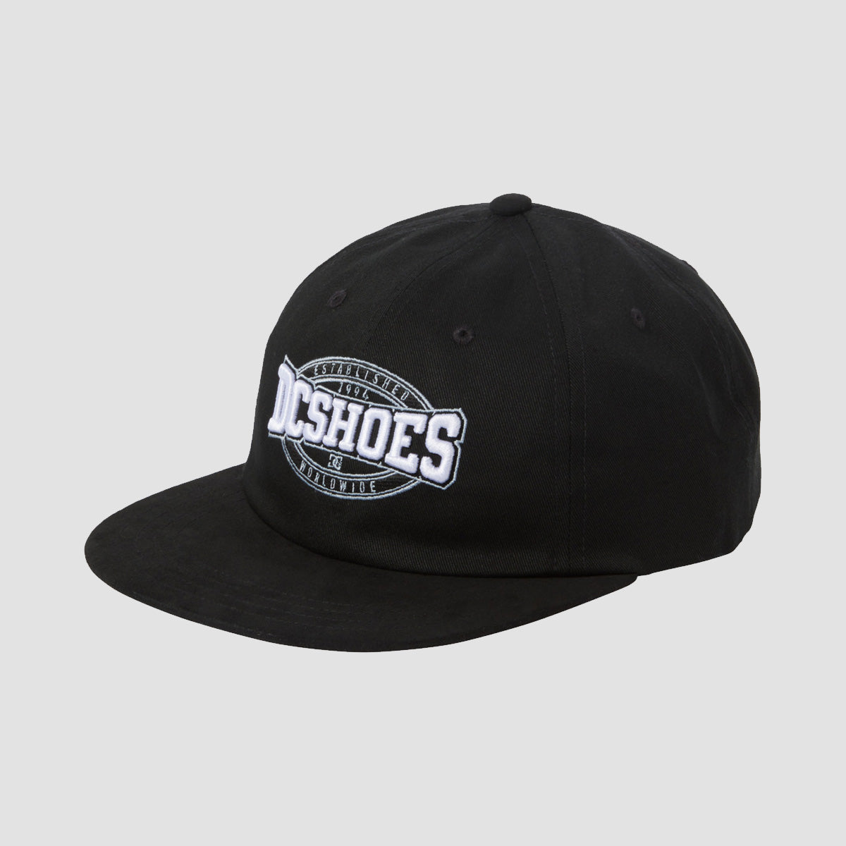 DC Fall Back Strapback Cap Black